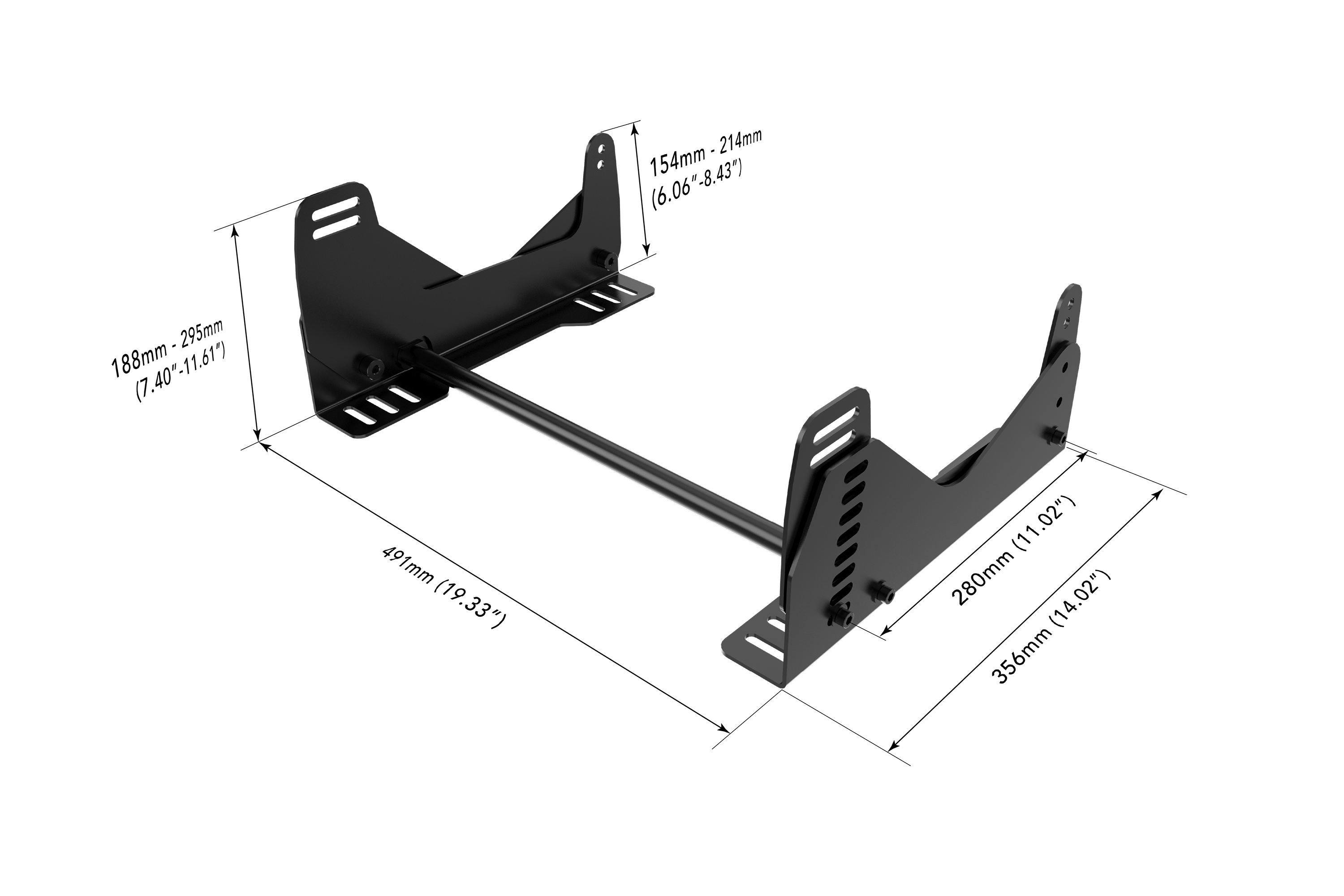 trak-racer-adjustable-seat-brackets-f-r-bucket-seats-seitenmontage-stahl image 6