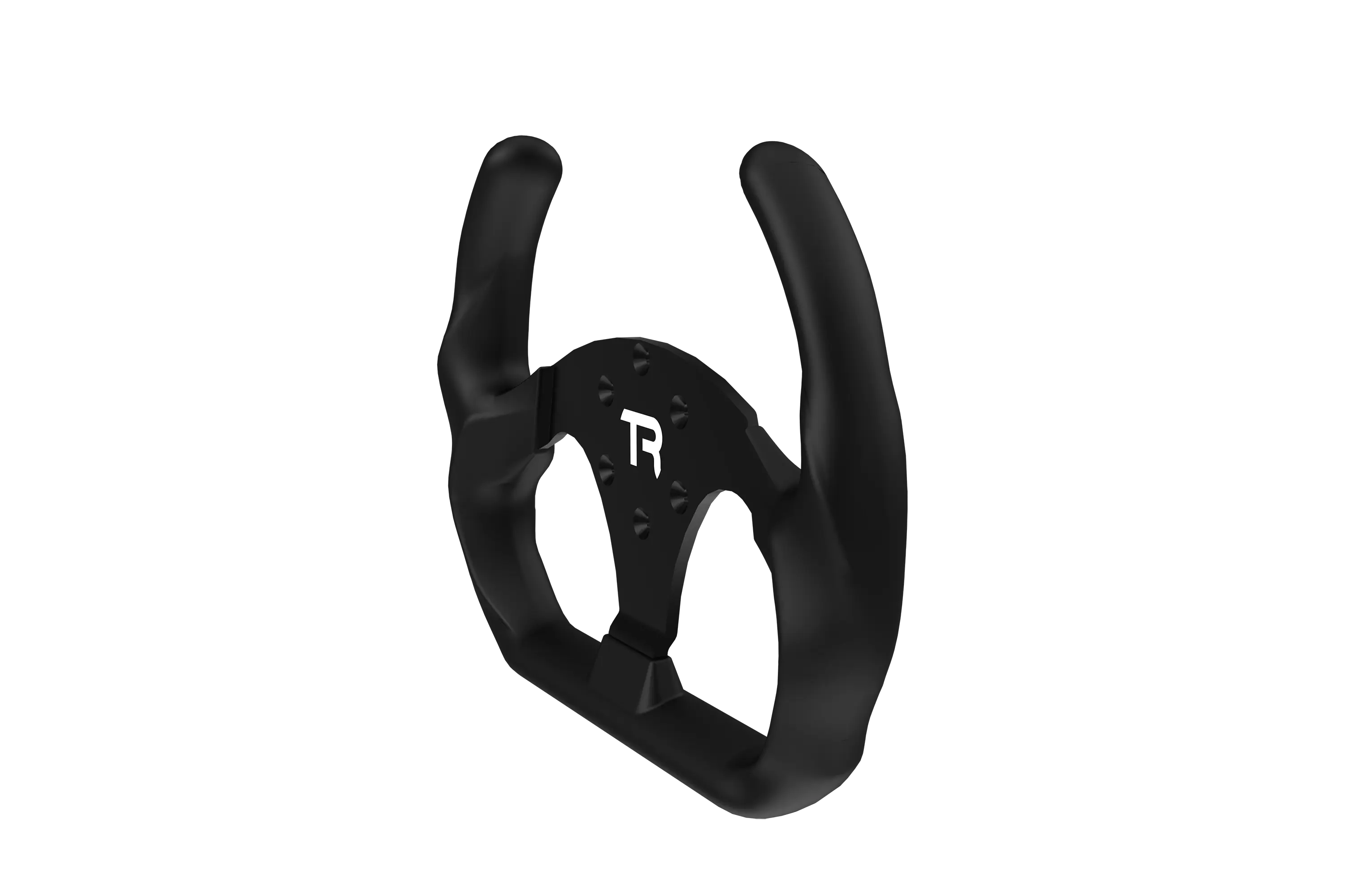 trak-racer-330mm-open-gt-sim-racing-lenkrad-flat-bottom-alu-mit-silikongriffen image 3