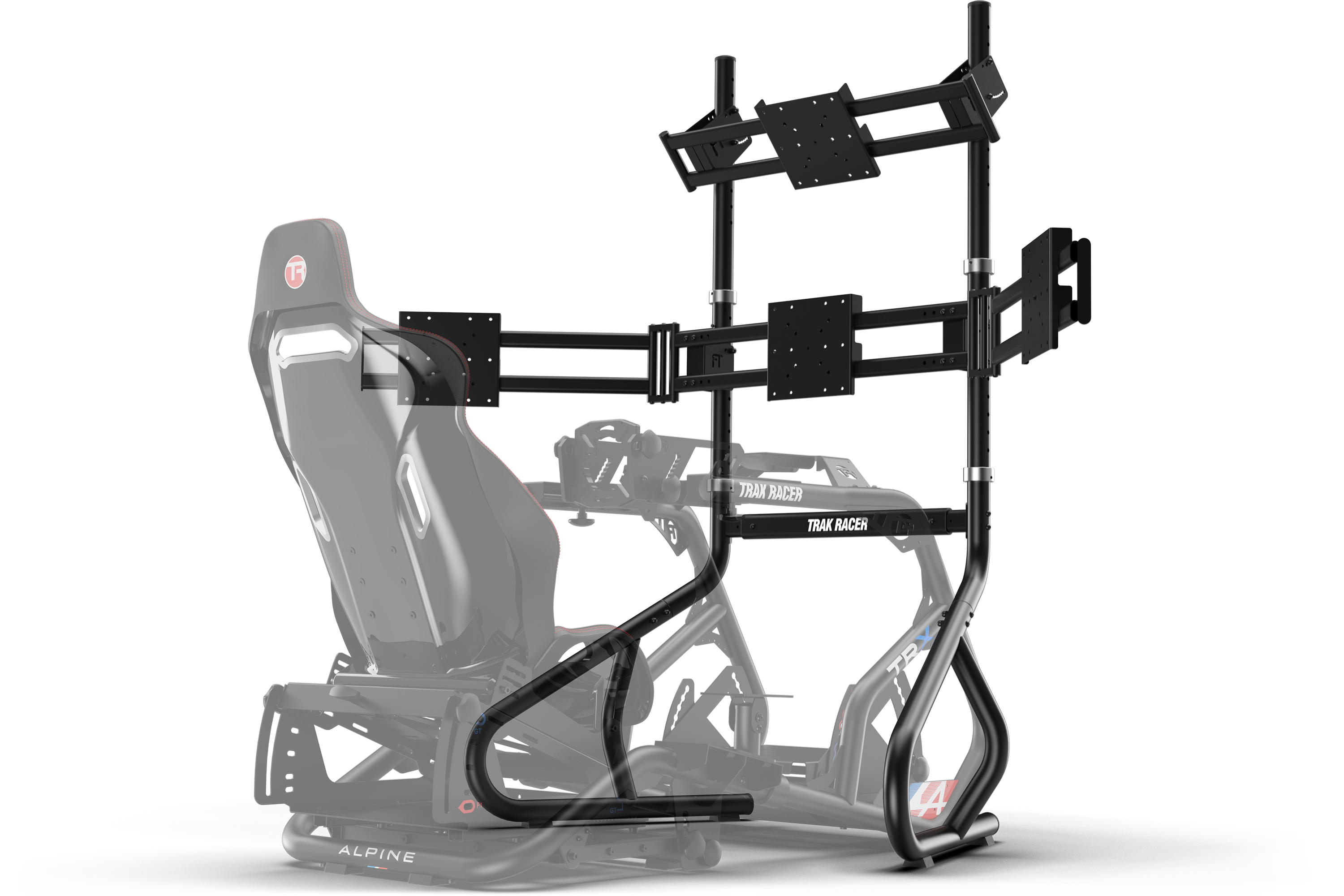 trak-racer-freestanding-quad-monitor-stand-f-r-4-monitore-sim-racing-flight-sim image 3