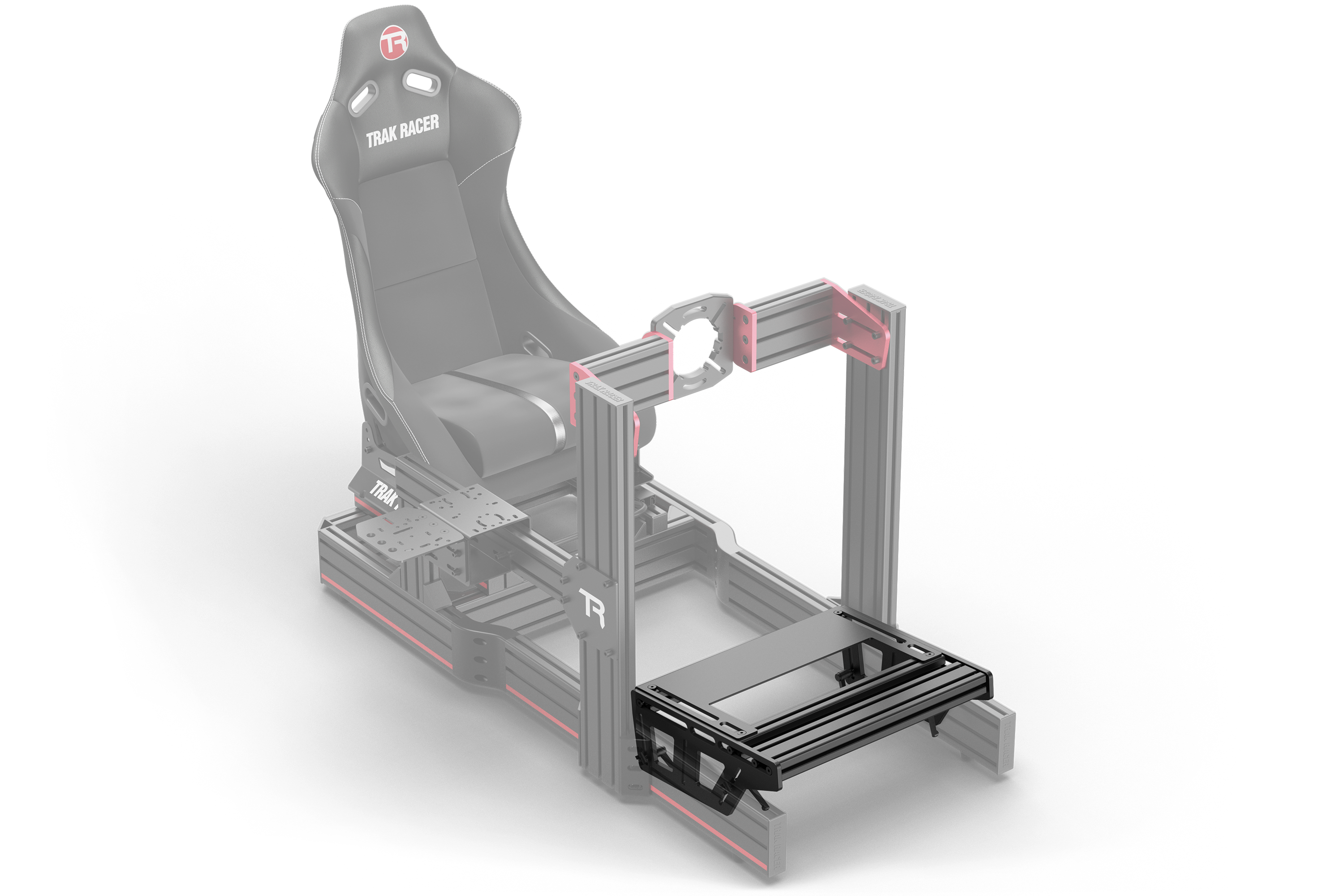 trak-racer-tr-one-adjustable-gen2-pedal-mount-system-mit-profil-und-heel-rest image 5