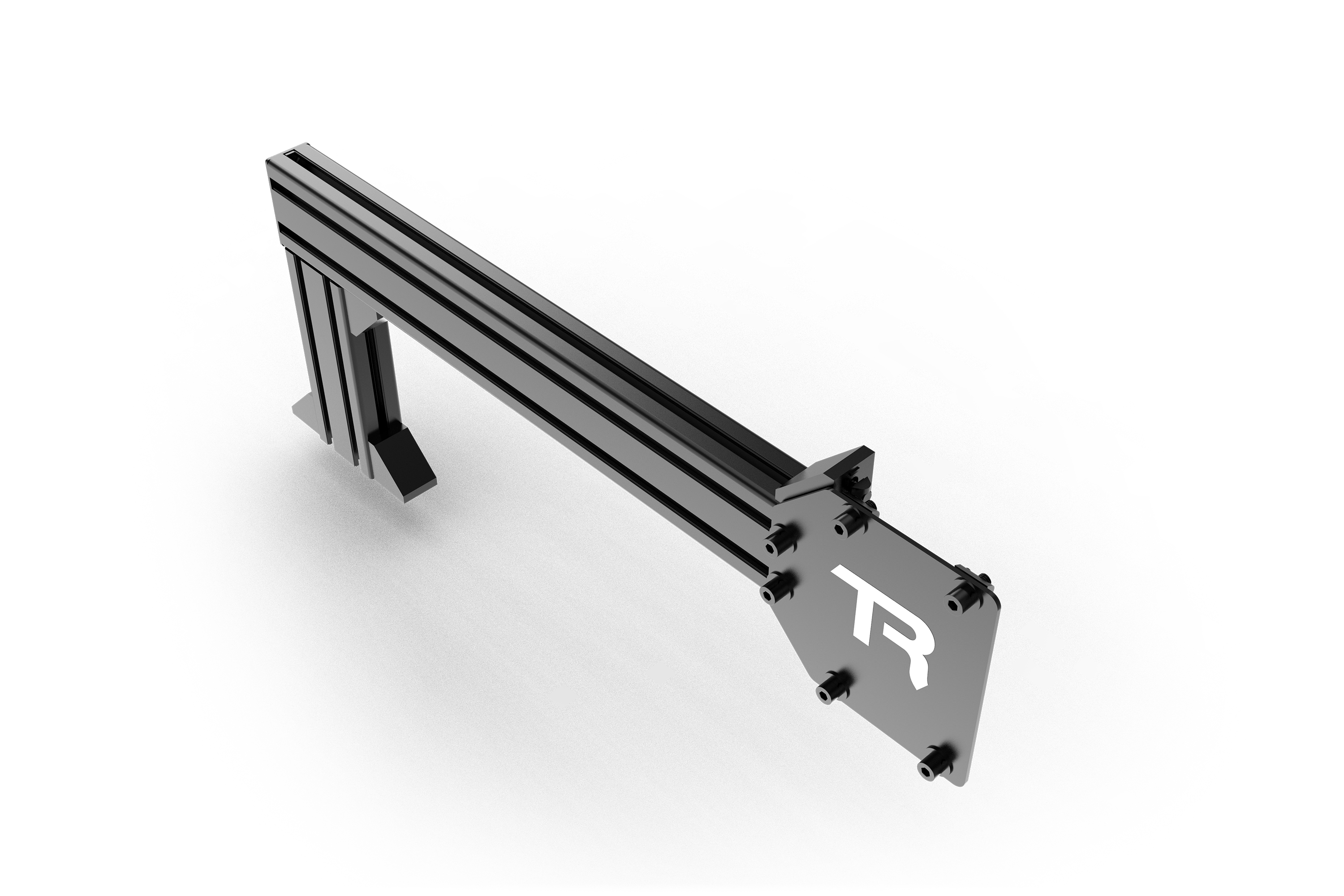 trak-racer-580mm-side-chassis-peripheral-support-ohne-shifter-mount-schwarz image 2