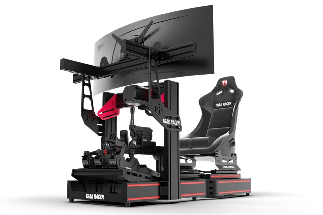 trak-racer-tr120s-v2-racing-simulator-mit-sitzschienen-kit image 1