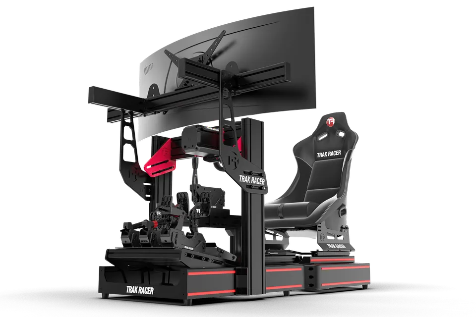 trak-racer-tr120s-v2-racing-simulator-mit-sitzschienen-kit image 1