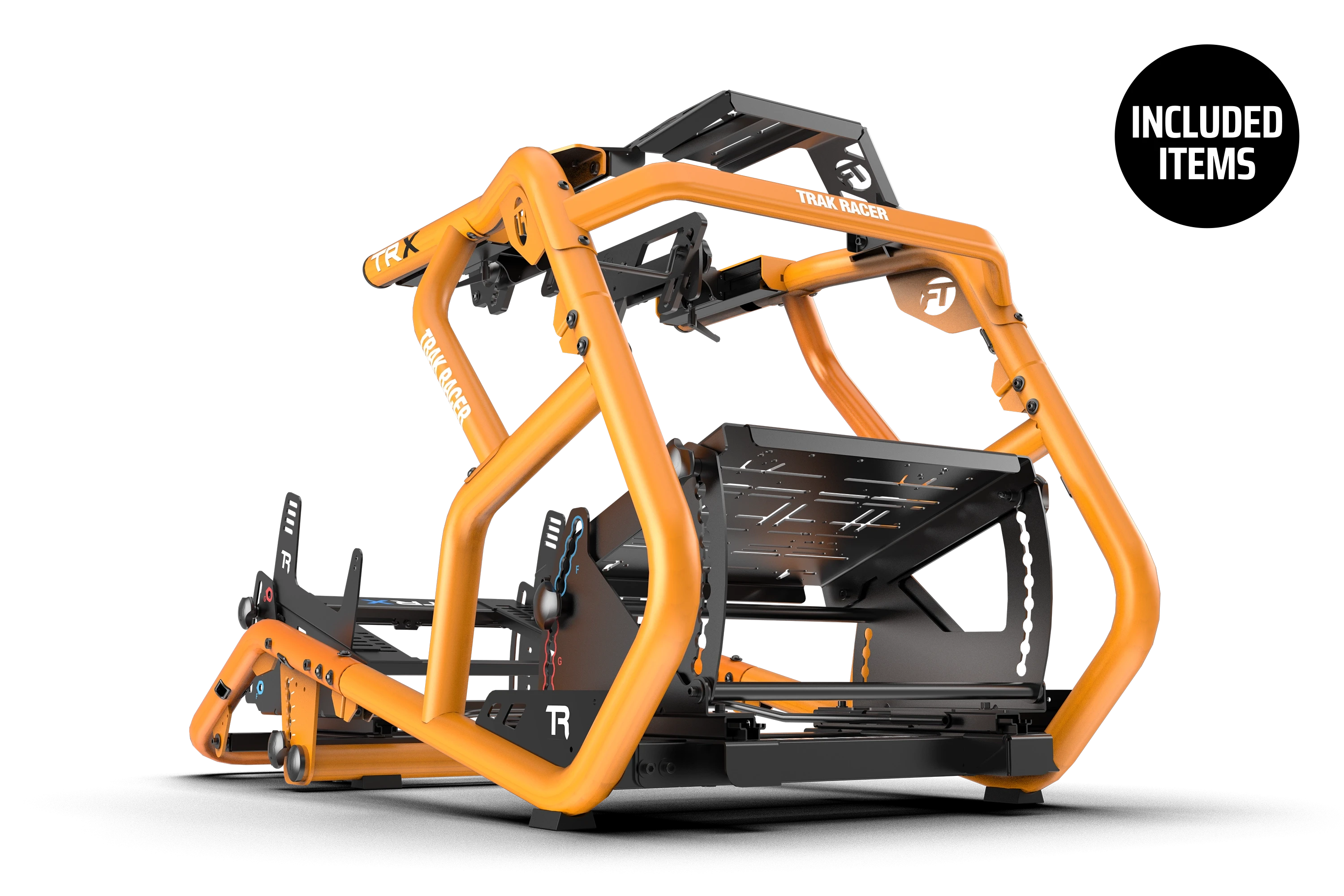 trak-racer-racing-trx-sunset-orange-rennsimulator-cockpit-gestell image 2