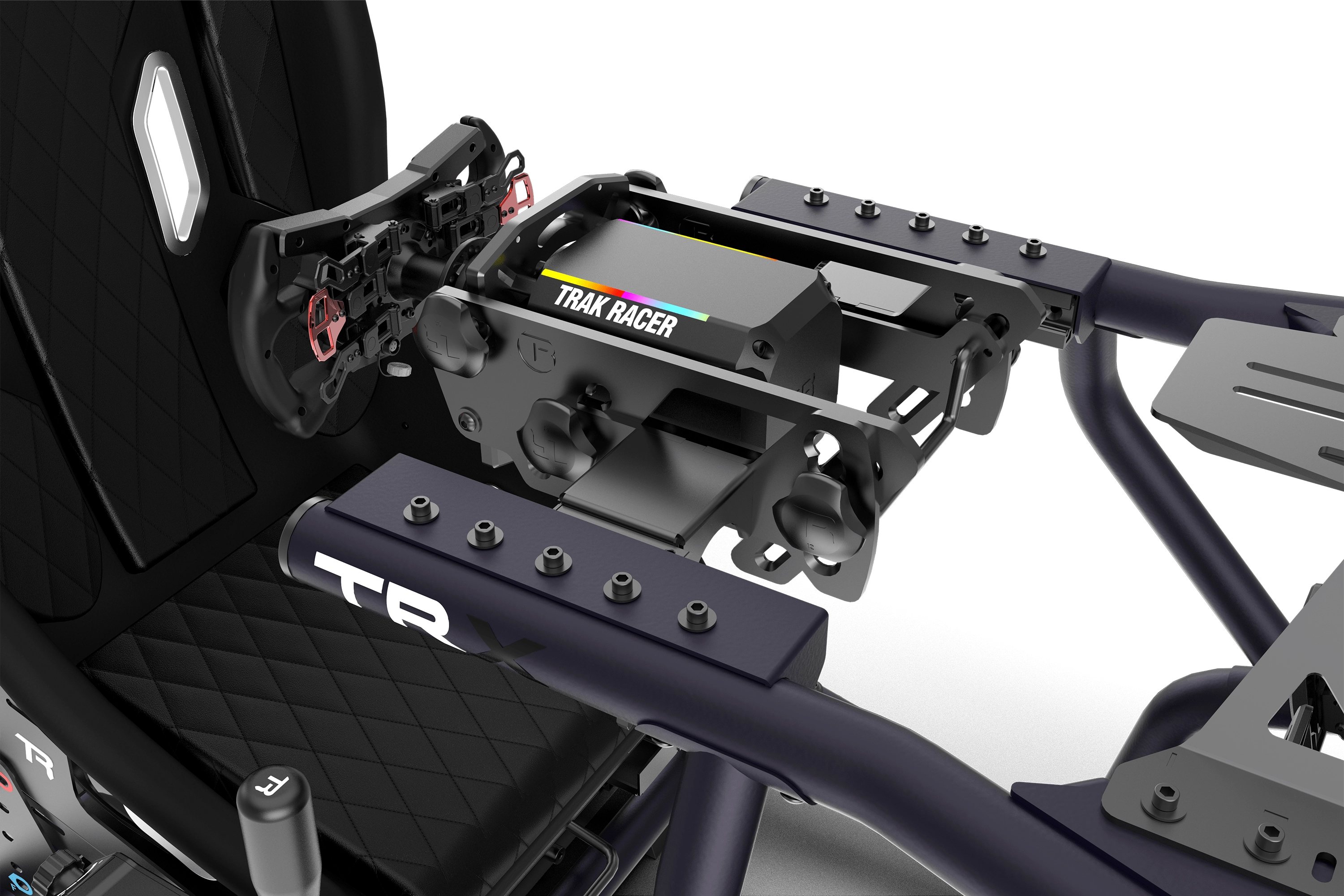 trak-racer-racing-trx-bull-blue-rennsimulator-cockpit-gestell image 8