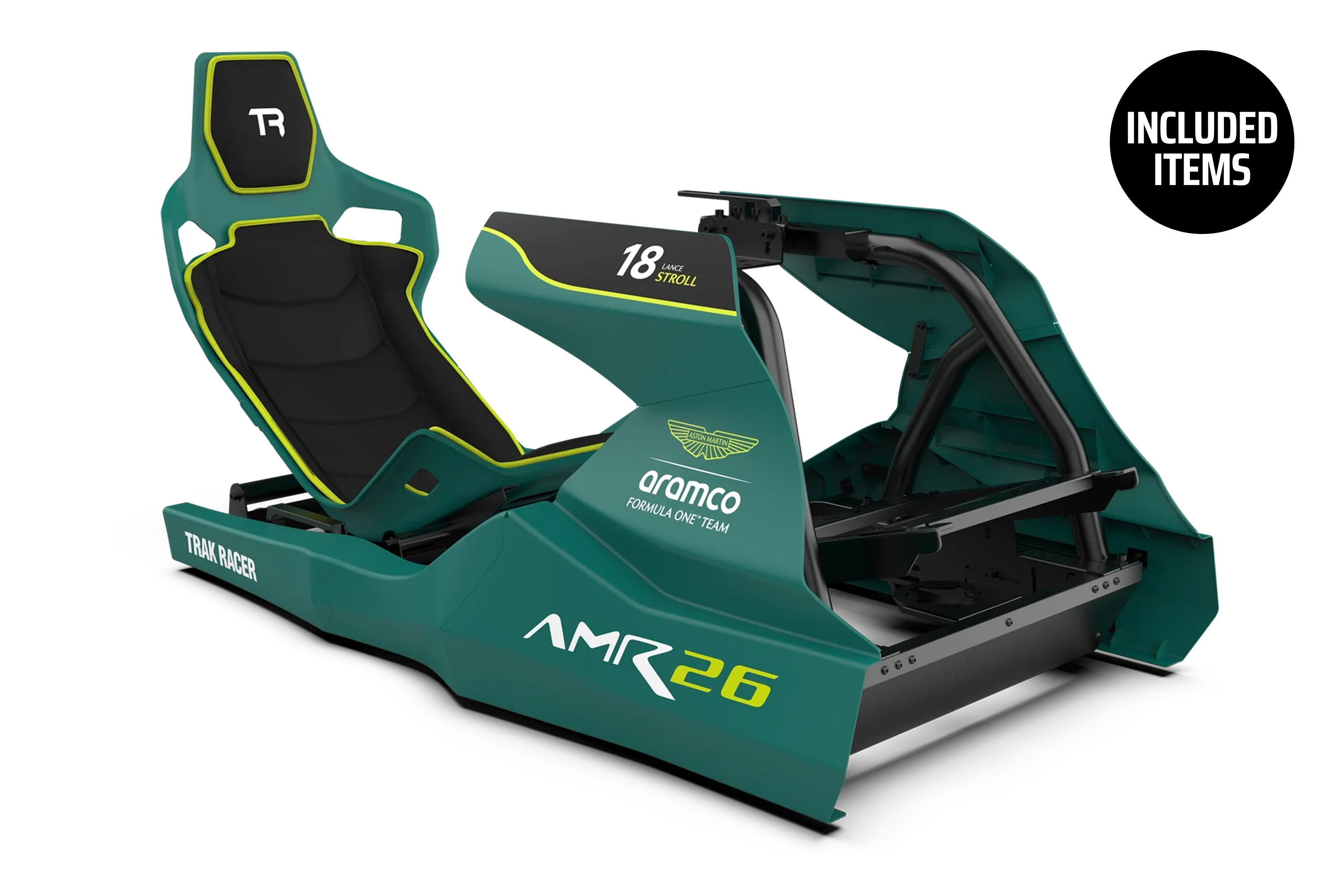 trak-racer-aston-martin-aramco-amr26-racing-simulator-formel-cockpit image 6