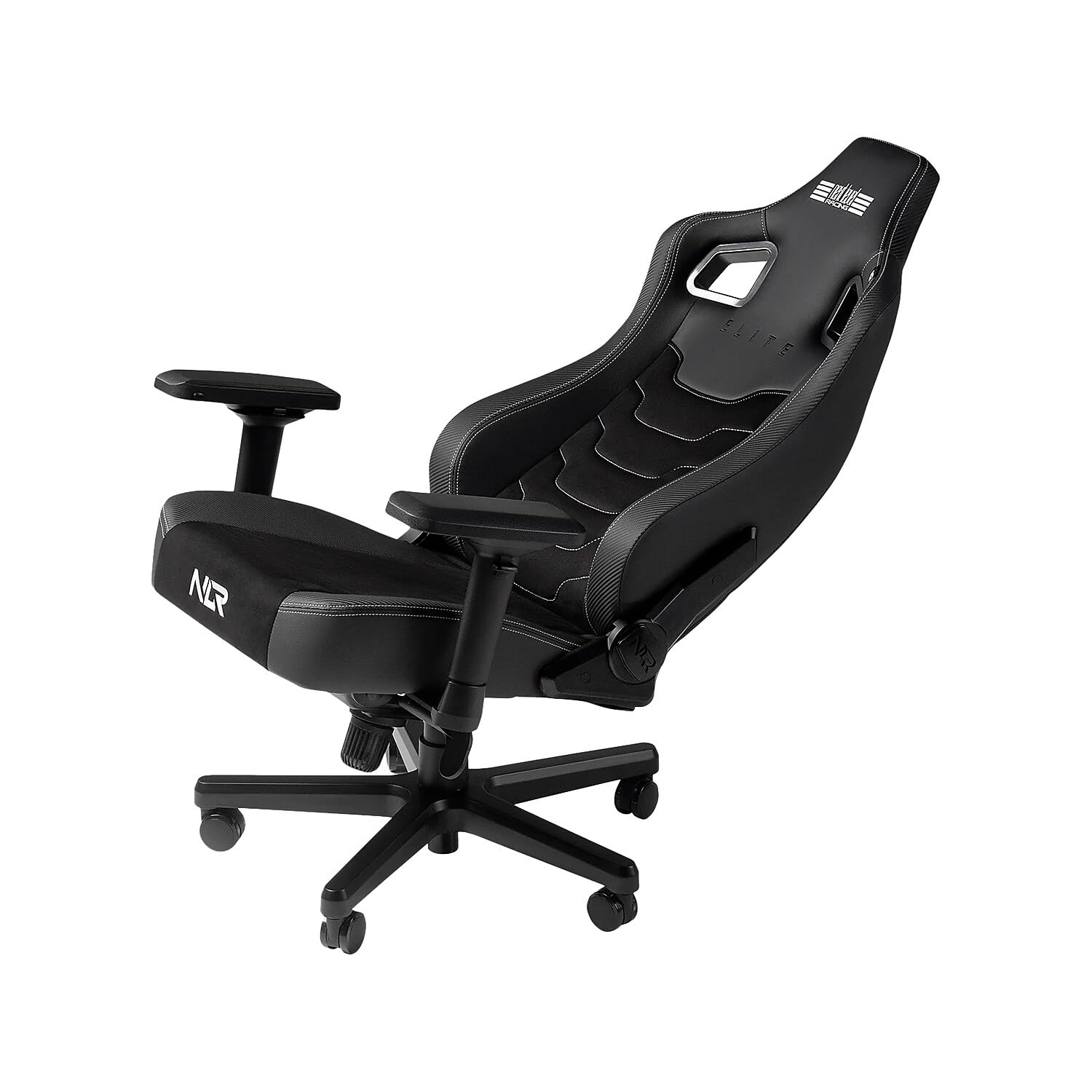 next-level-racing-elite-gaming-chair-black-leather-suede-edition-gaming-sitz image 5