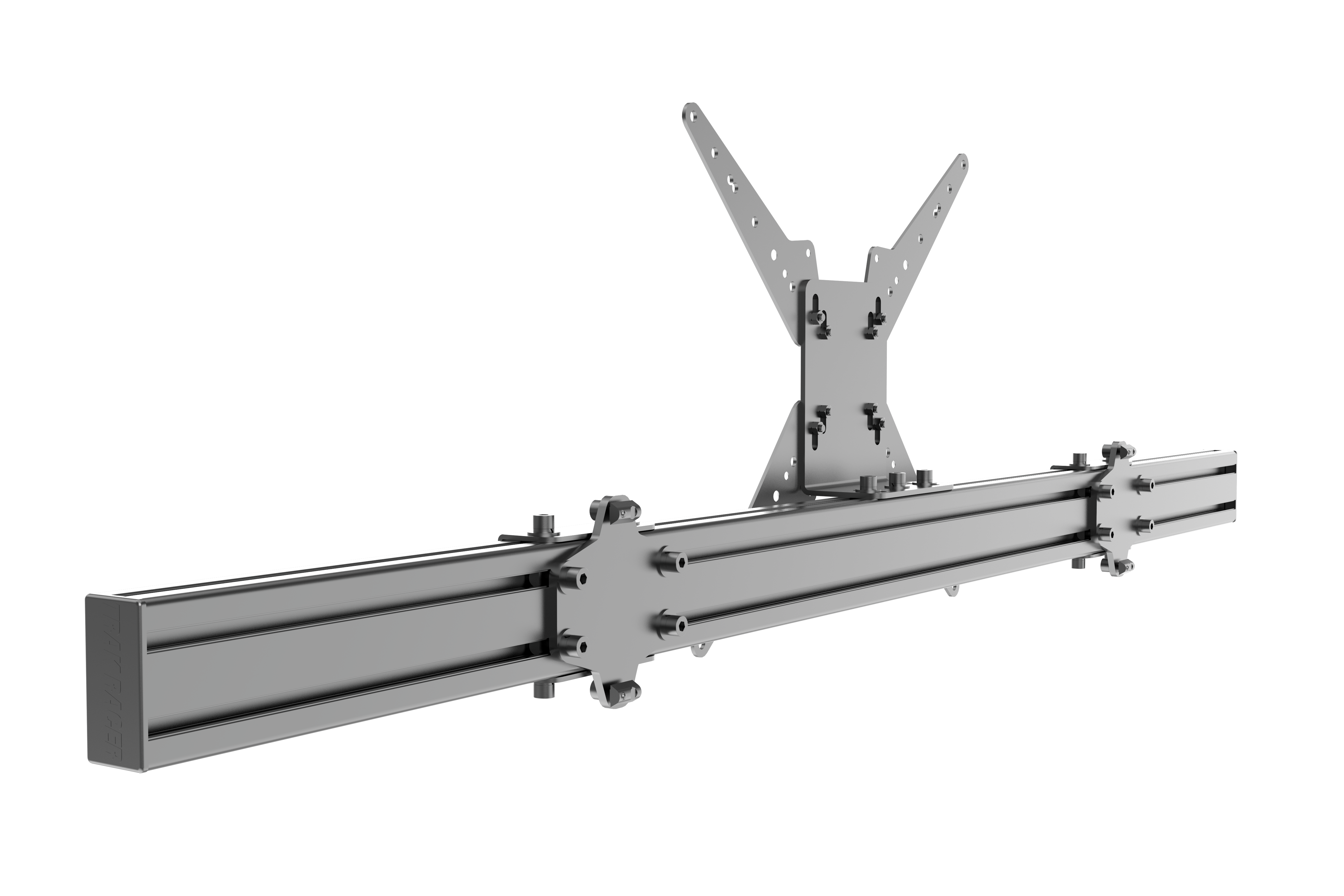 trak-racer-large-monitor-stand-center-piece-1500mm-59-mit-vesa-mount image 1