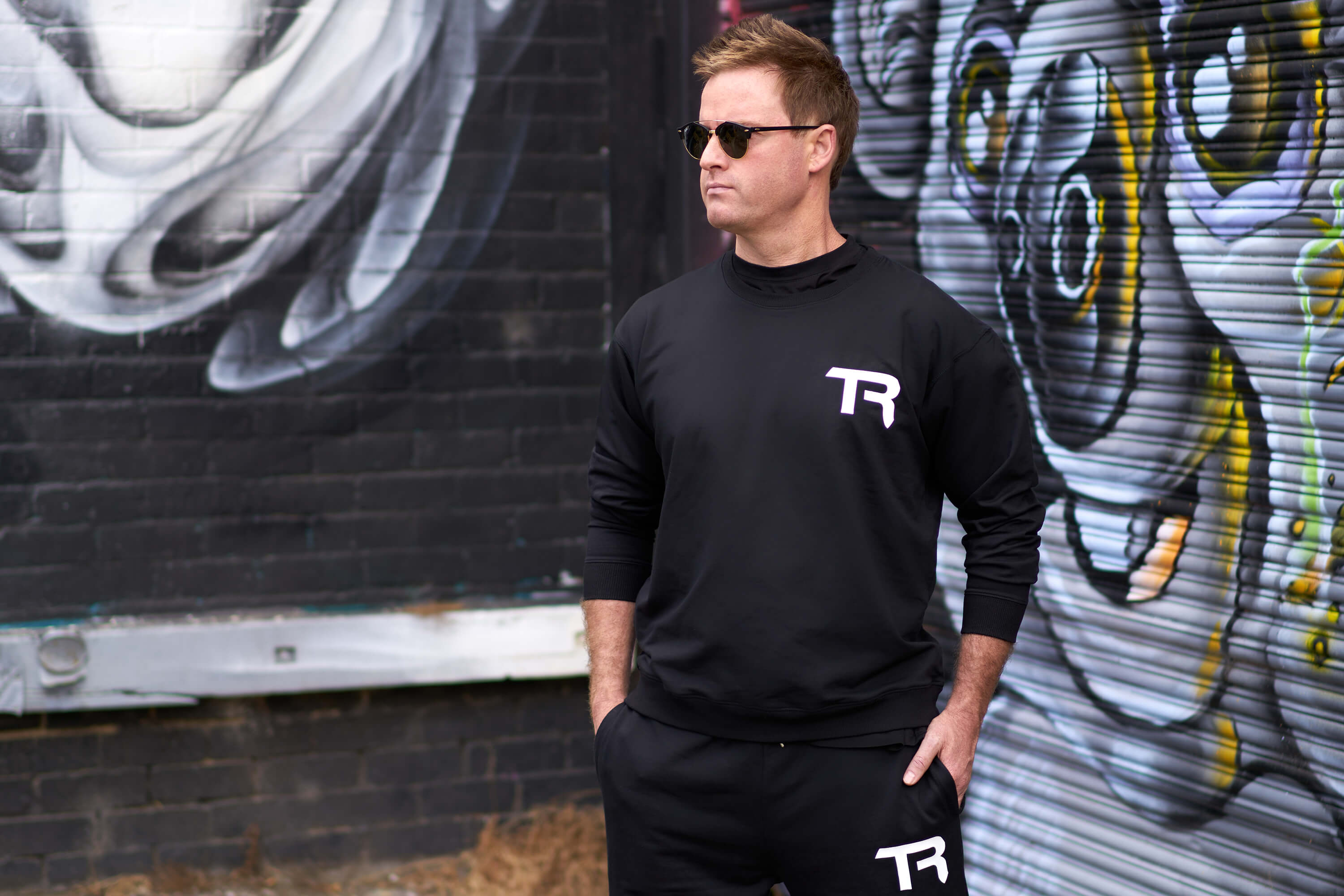 trak-racer-tr-sweatshirt-mit-monogramm-baumwollpullover image 2
