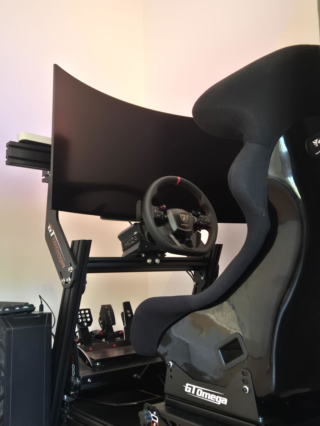 Wie ein echtes Lambo Cockpit