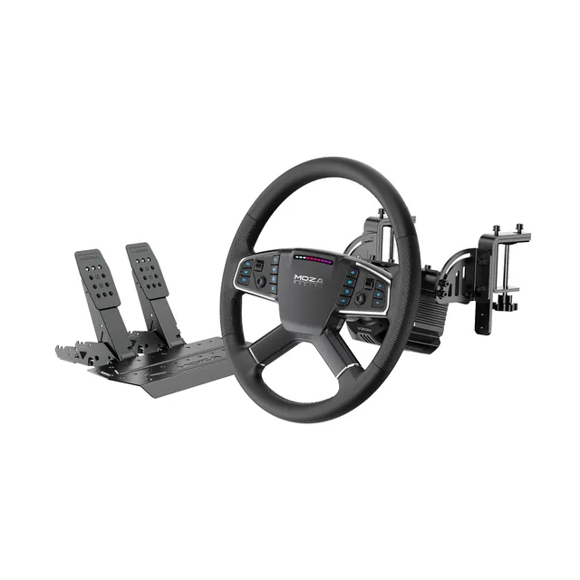 moza-r5-pro-lkw-fahrsimulator-bundle-6-nm-400-mm-truck-wheel-sr-p-lite2 image 1