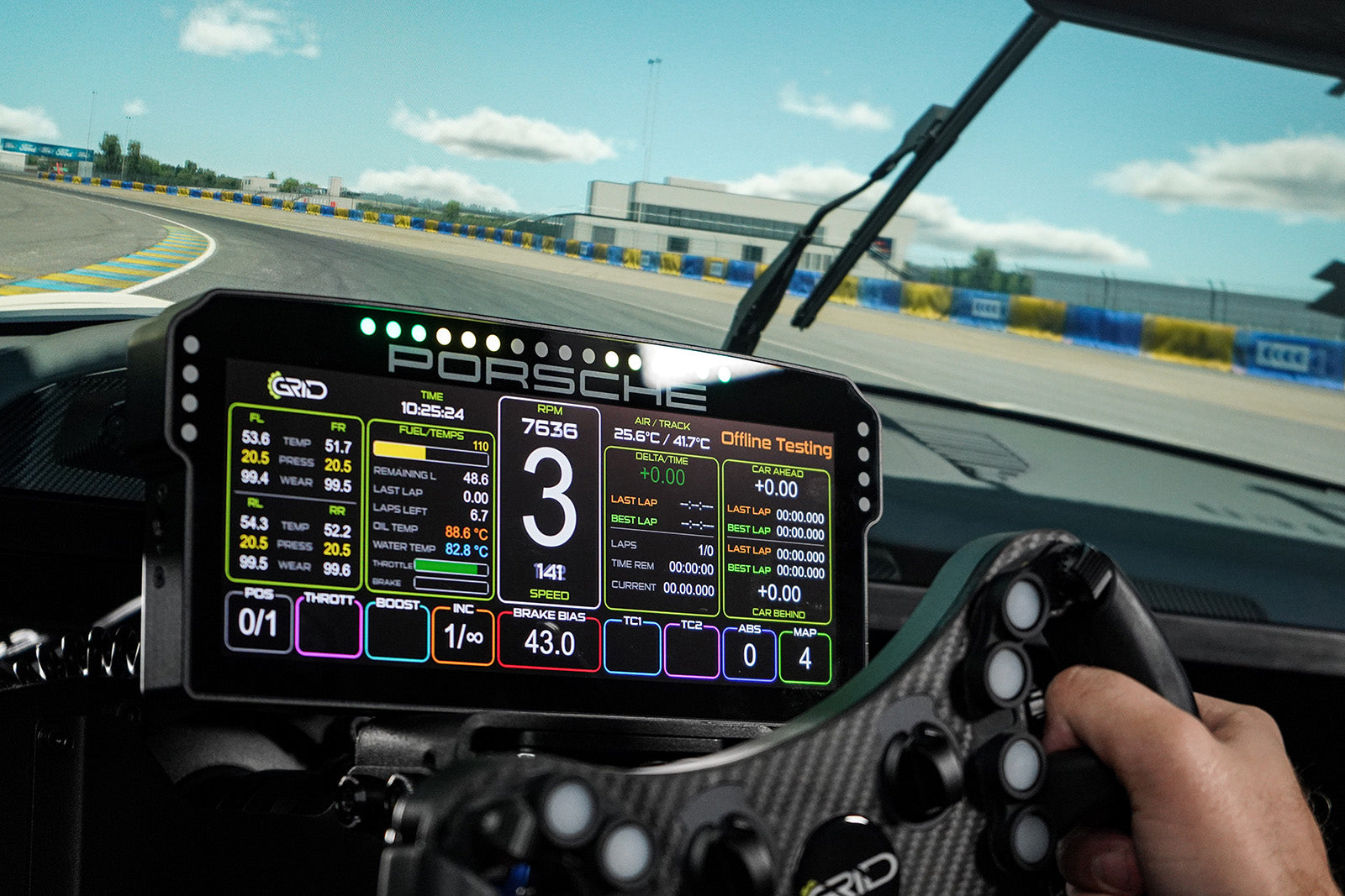 grid-porsche-911-gt3-cup-dashboard-display-unit-10-3-zoll-ddu image 5