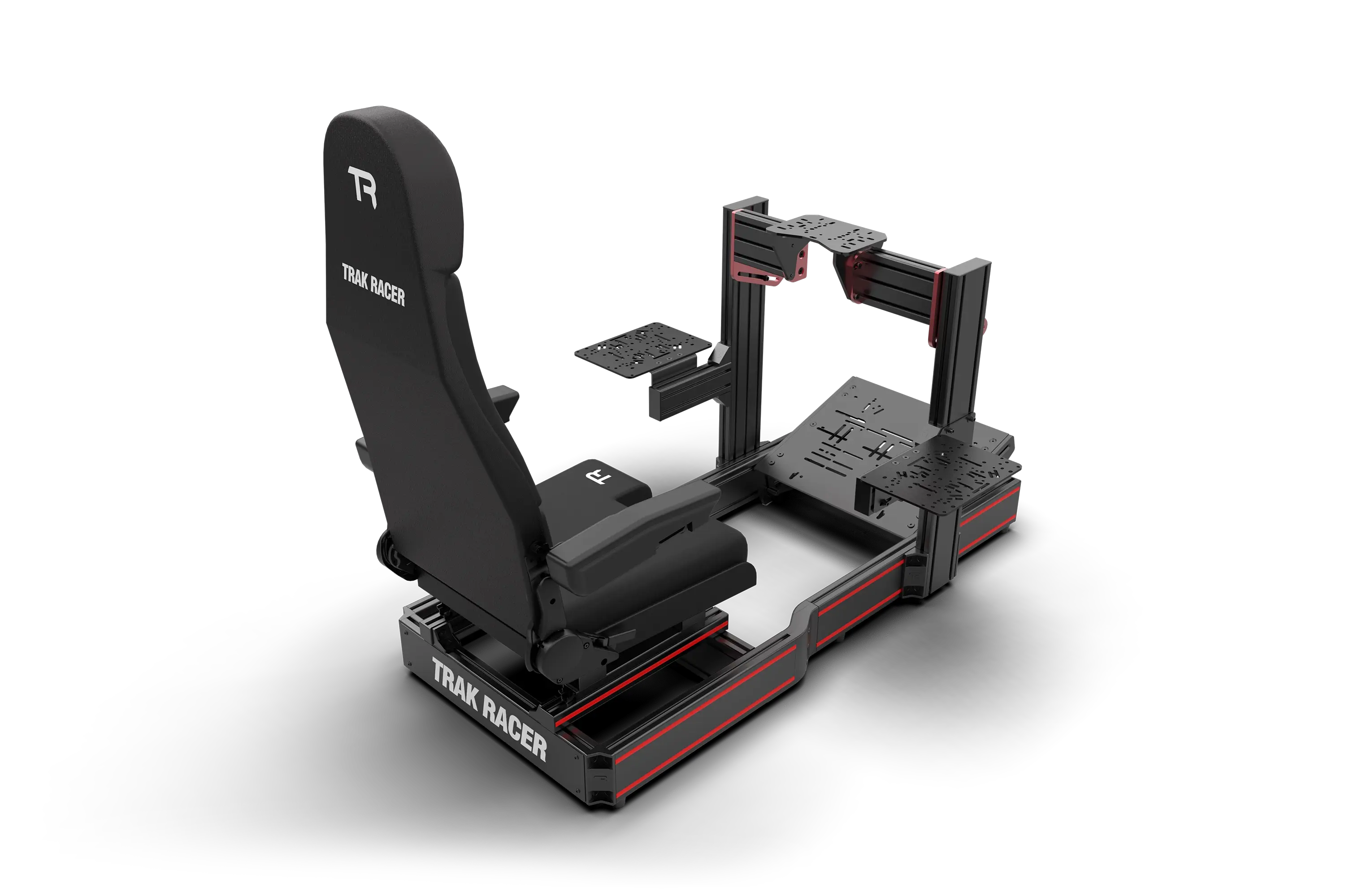 trak-racer-tr120s-flight-cockpit-mit-flight-sitz-aluminium-profil image 2