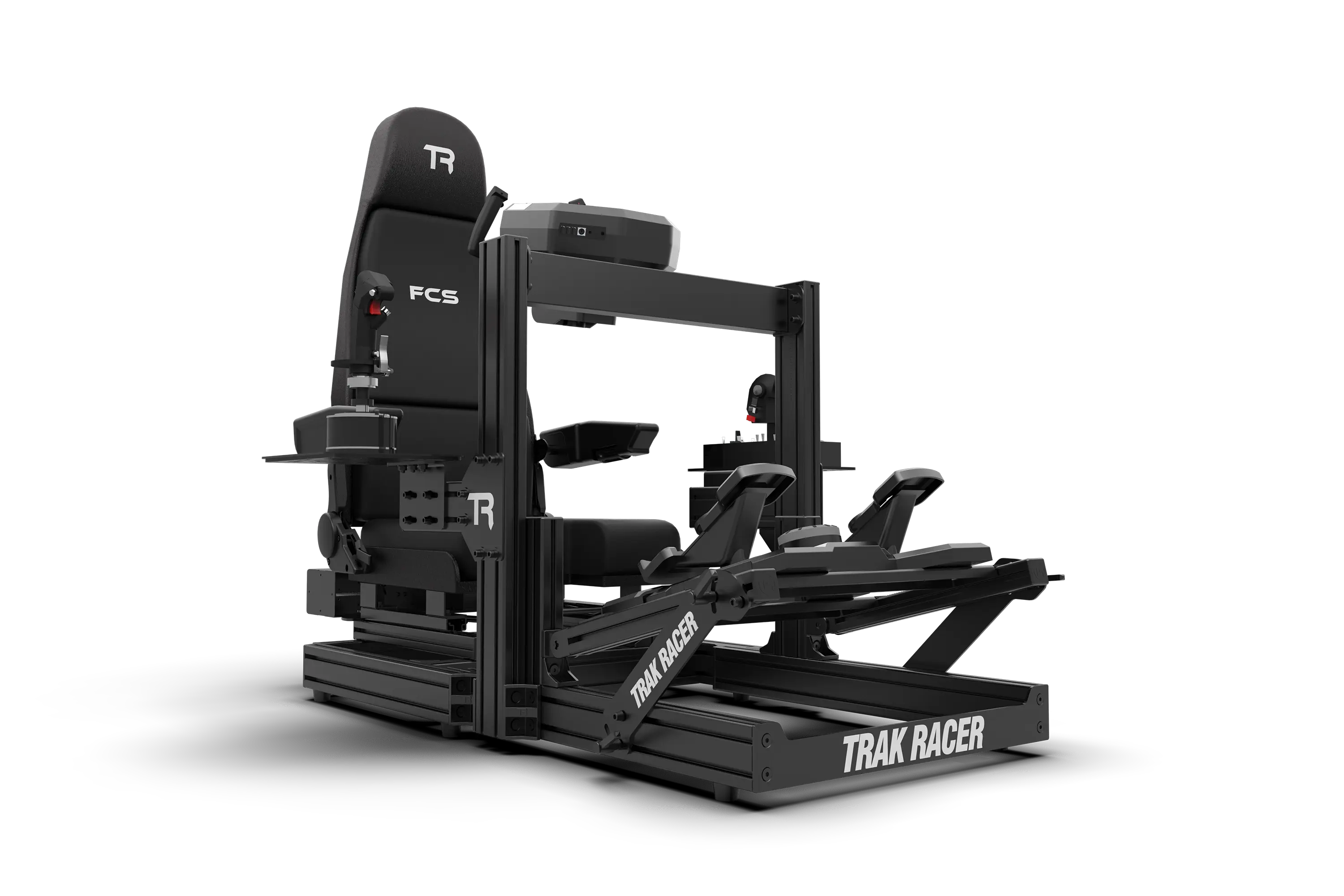 trak-racer-tr80s-flight-simulator-cockpit-mit-flight-seat-alu-profil image 1