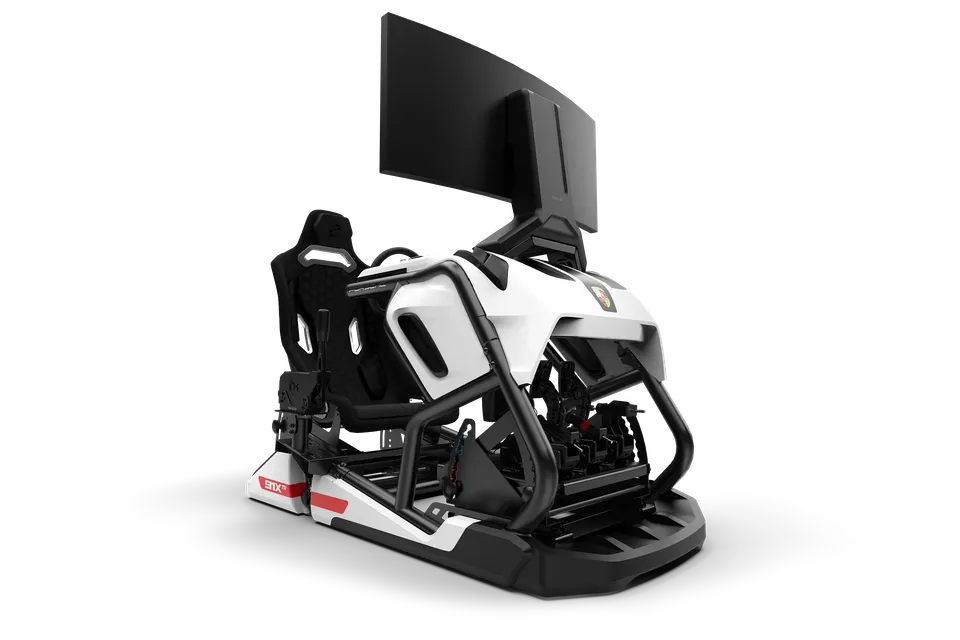 trak-racer-porsche-91xtr-hybrid-racing-simulator-cockpit-rahmen-offiziell-lizenz image 1