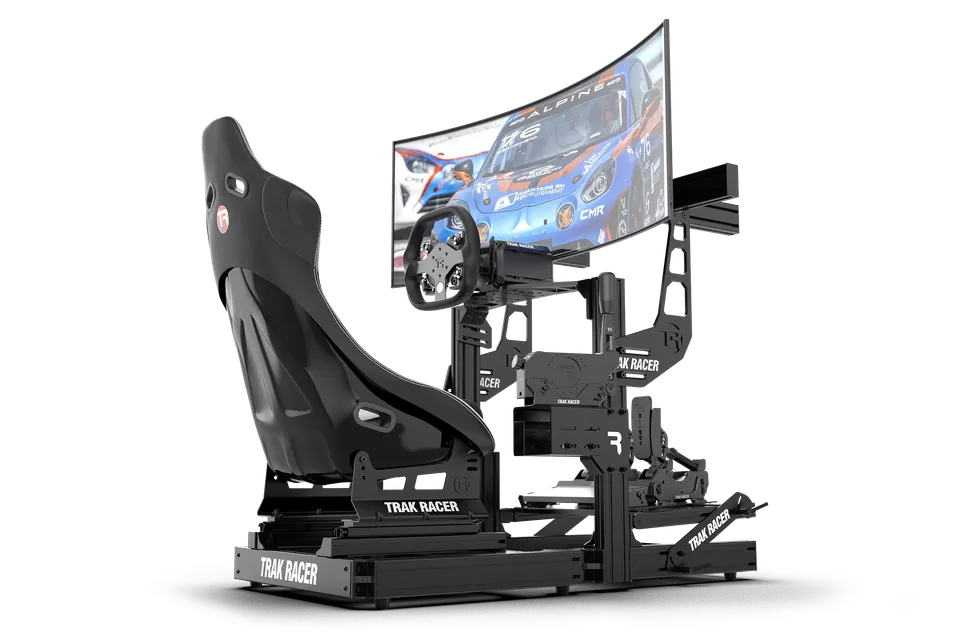 trak-racer-tr80s-racing-simulator-aluminium-sim-racing-cockpit image 1
