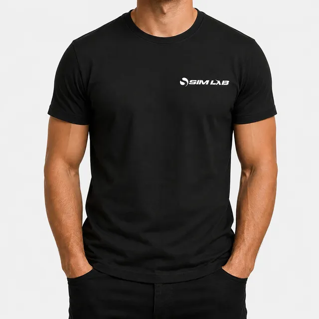 sim-lab-tee-t-shirt-baumwolle-schwarz image 1