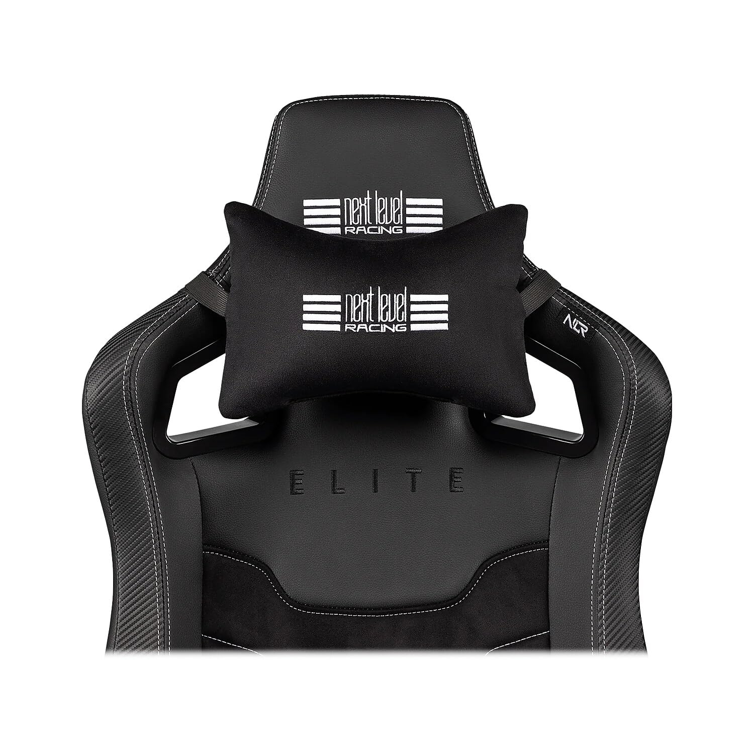 next-level-racing-elite-gaming-chair-black-leather-suede-edition-gaming-sitz image 6