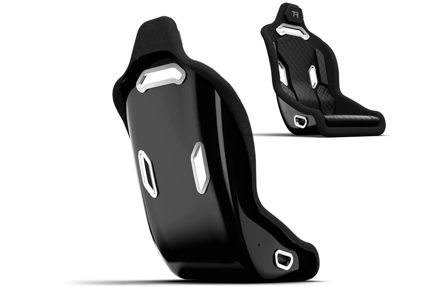 trak-racer-hsx-hybrid-formula-pro-rennsitz-fiberglas-schwarz image 1