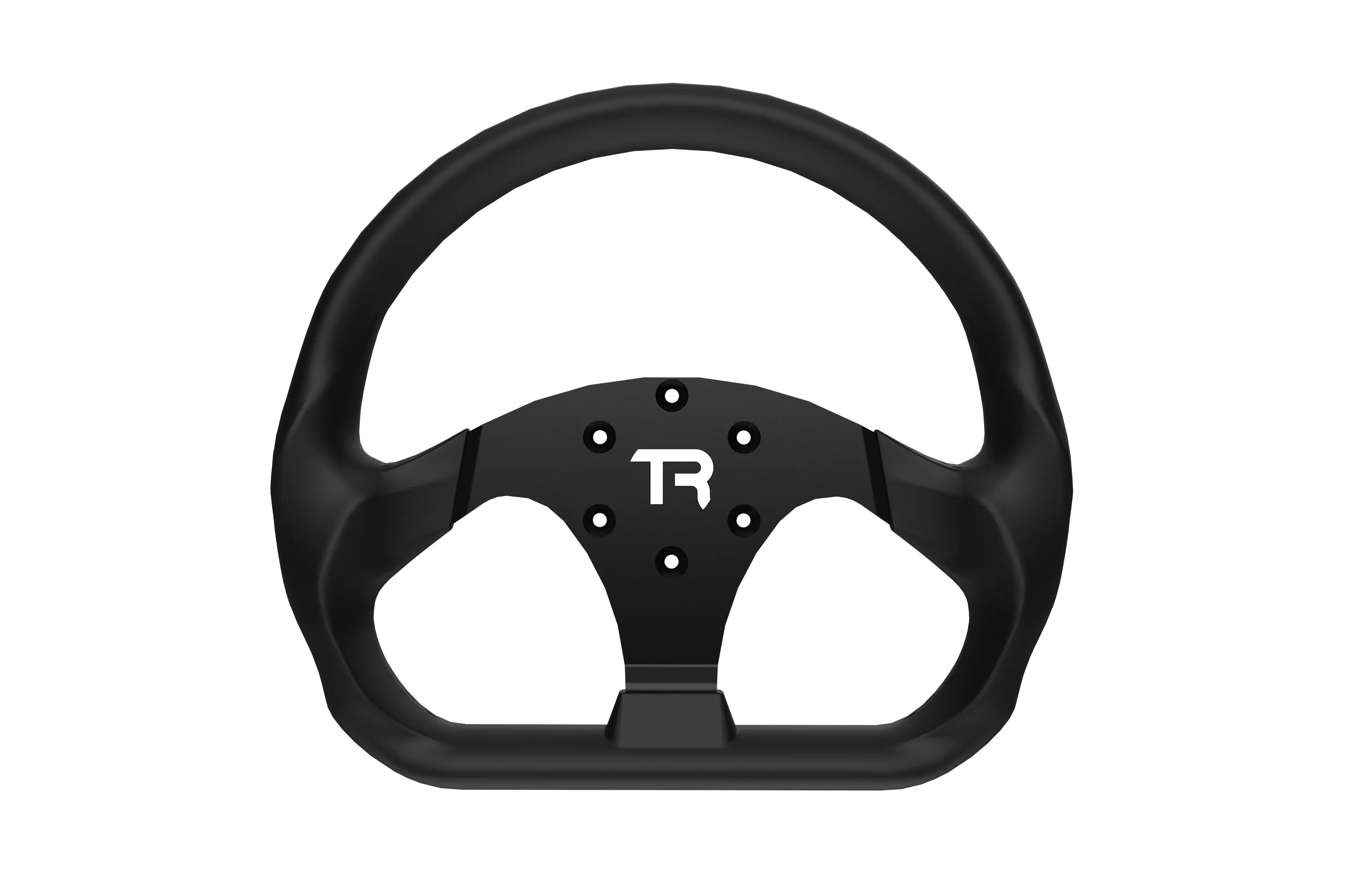 trak-racer-330mm-flat-bottom-gt-sim-racing-lenkrad-aluminium-mit-silikon-griffen image 1