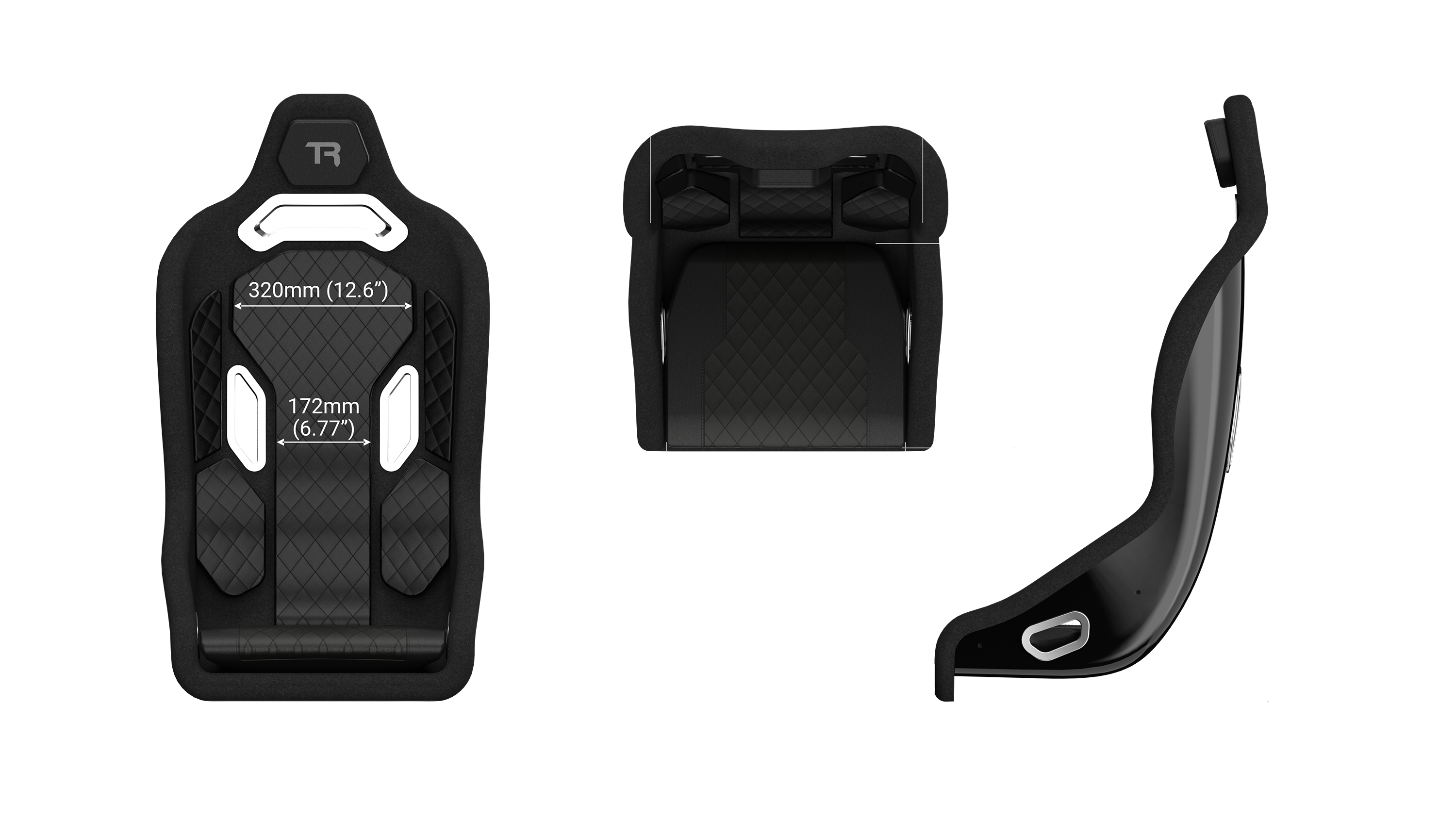 trak-racer-hsx-hybrid-formula-pro-rennsitz-fiberglas-schwarz image 5