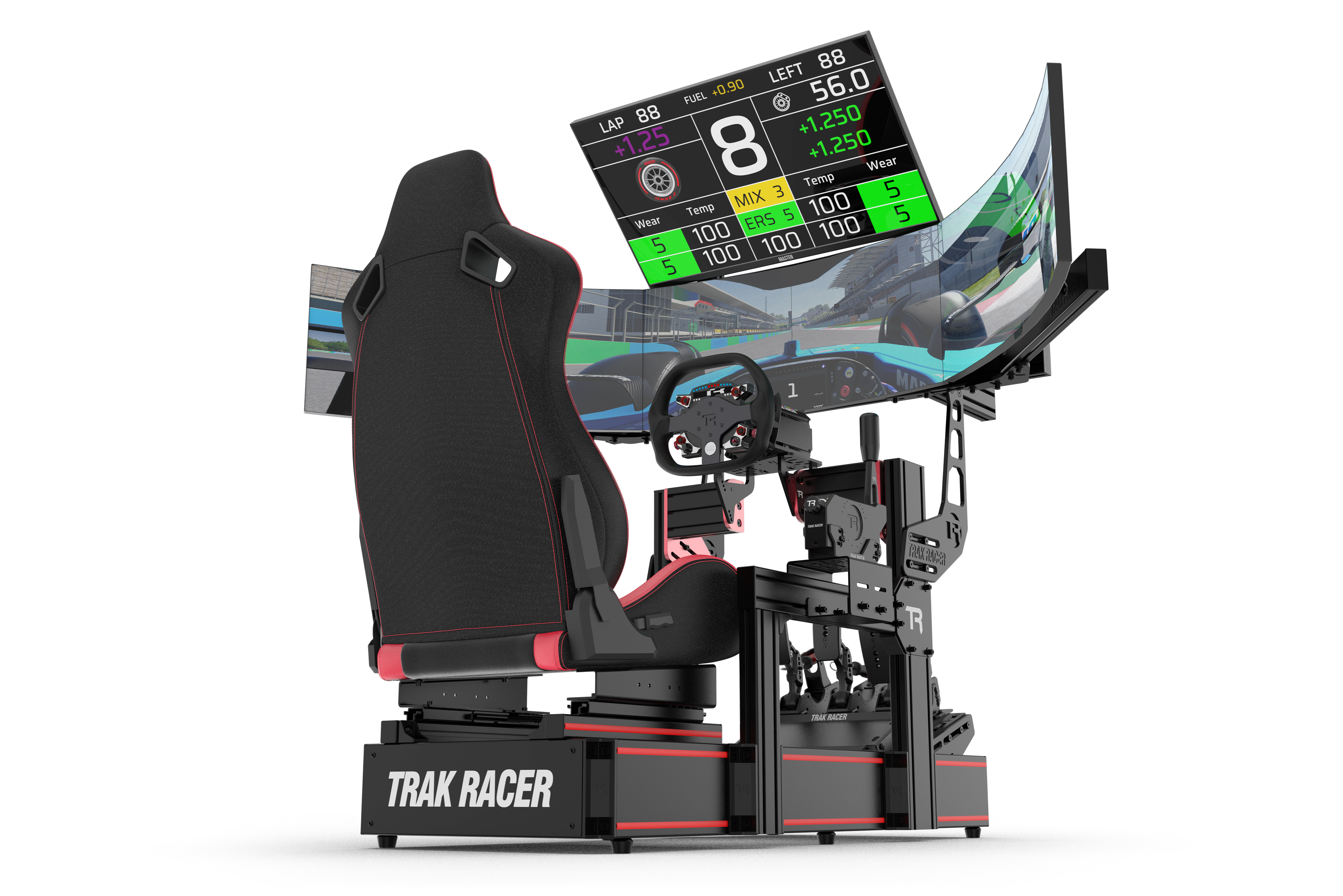 trak-racer-tr160-v5-racing-simulator-cockpit-mit-sitzschienen image 5