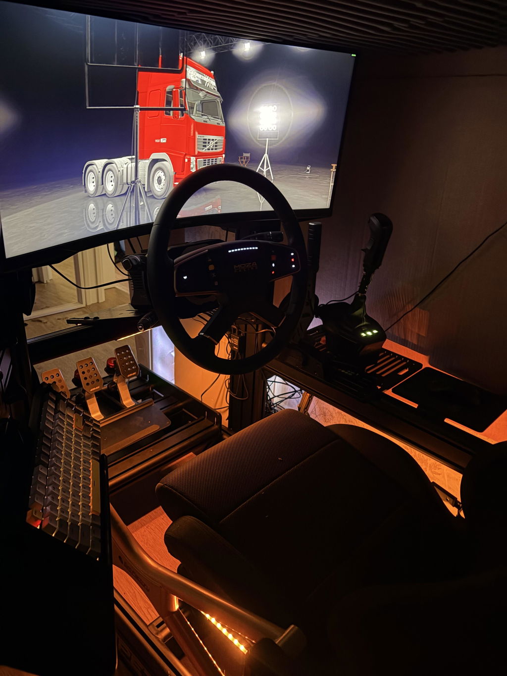 Truck-Cockpit endlich komplett