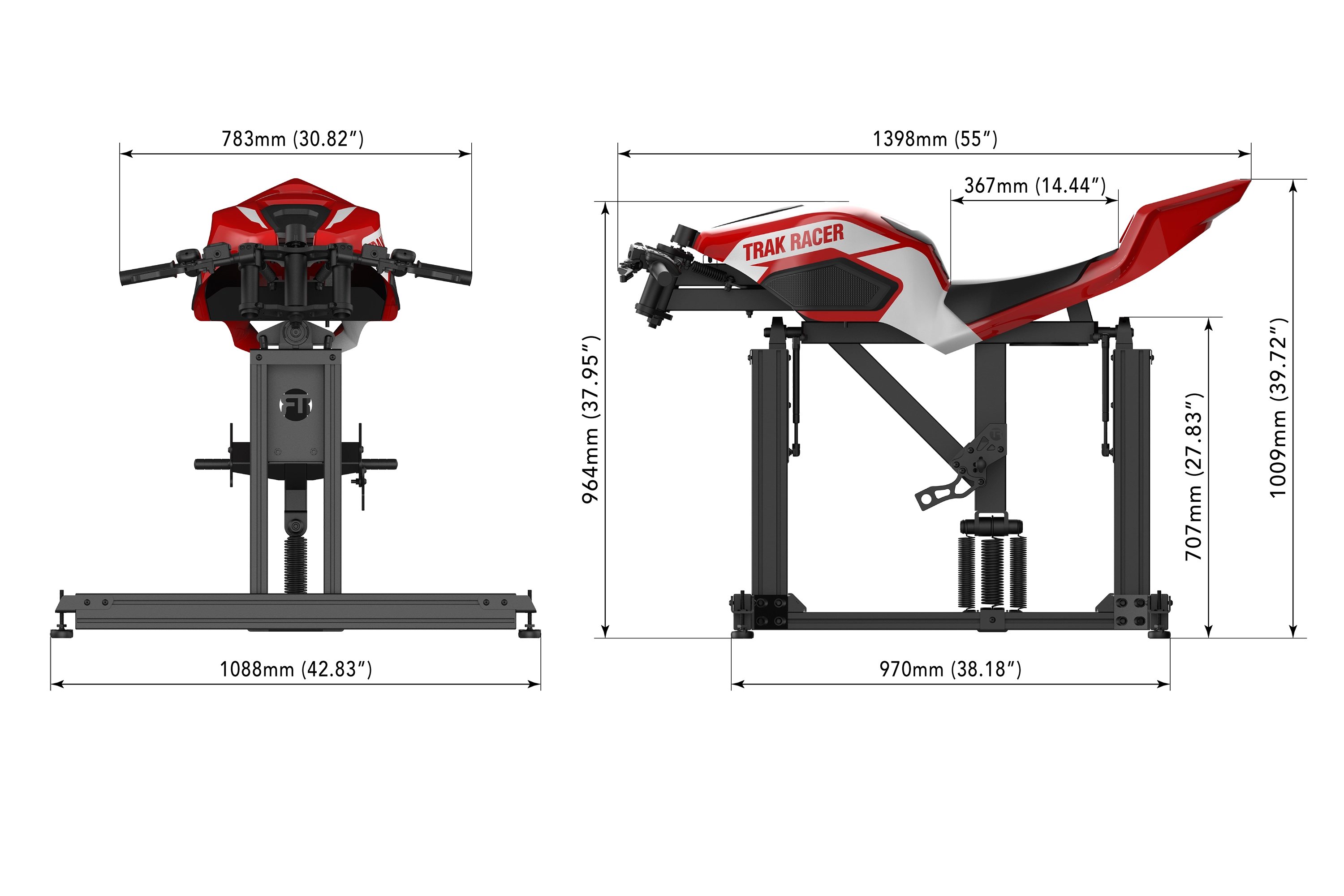 trak-racer-trz-motorbike-racing-simulator-rahmen-motorrad-simulator image 7