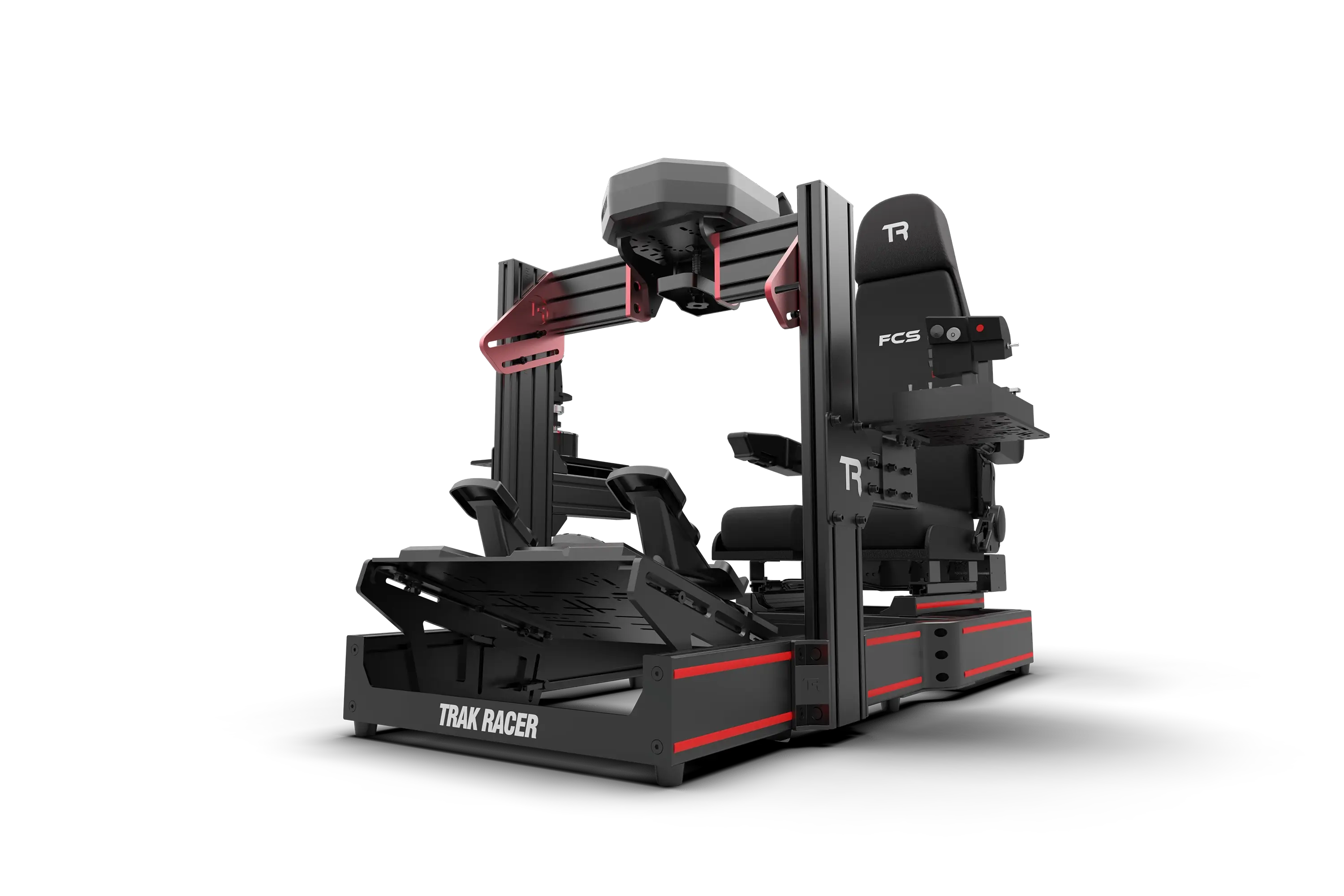 trak-racer-tr120s-flight-cockpit-mit-flight-sitz-aluminium-profil image 3