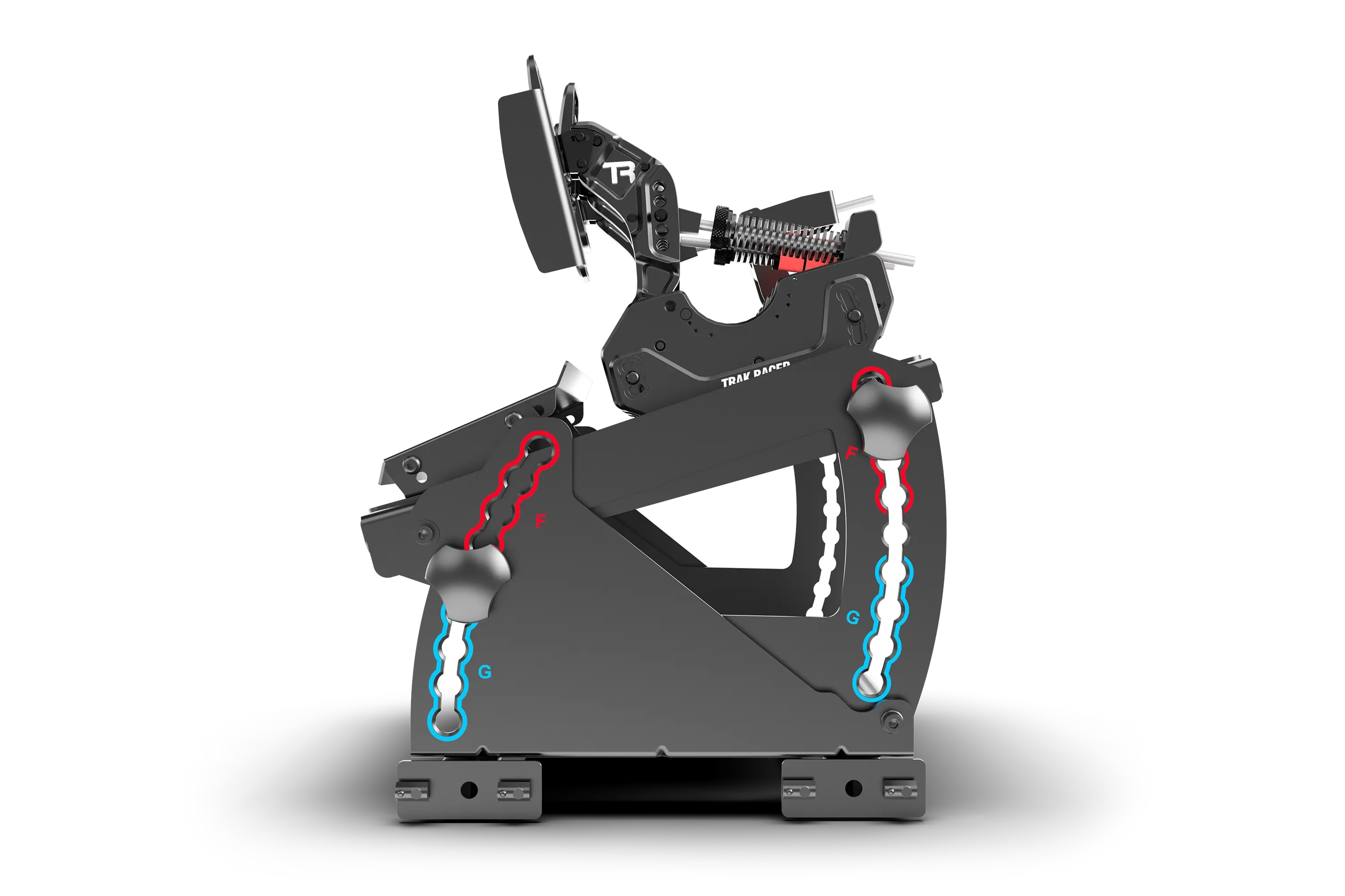 trak-racer-tool-free-pedal-mount-system-formula-gt-hybrid-f-r-extrusion-rigs image 6