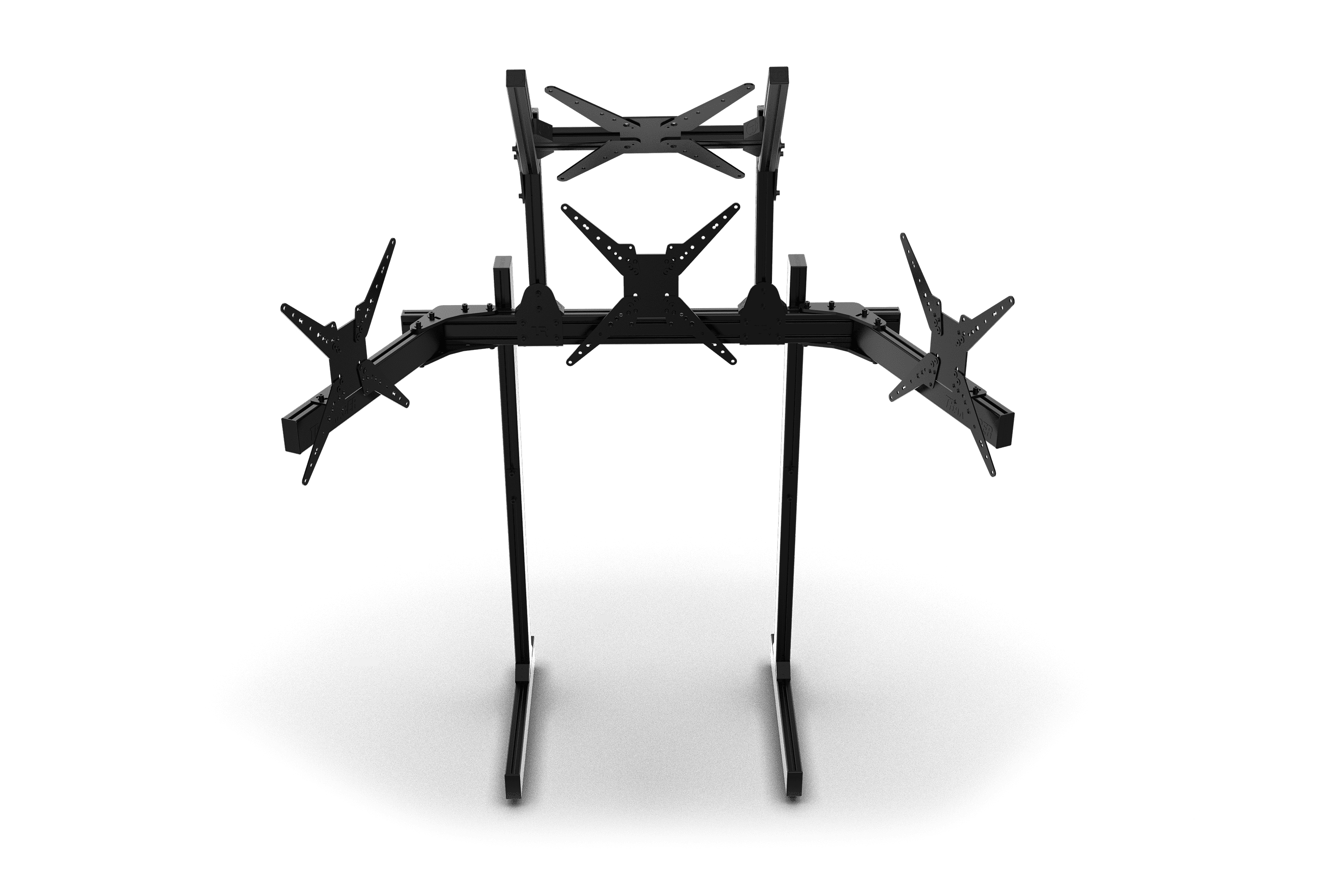 trak-racer-freestanding-quad-monitor-stand-monitorst-nder-f-r-bis-zu-45-zoll image 3