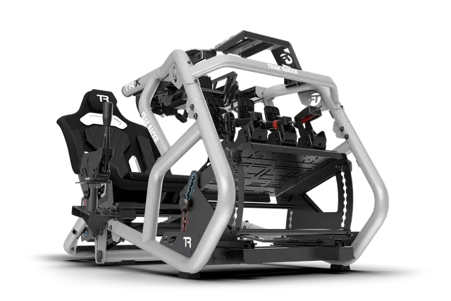 trak-racer-racing-trx-silver-arrow-racing-simulator-rig image 1
