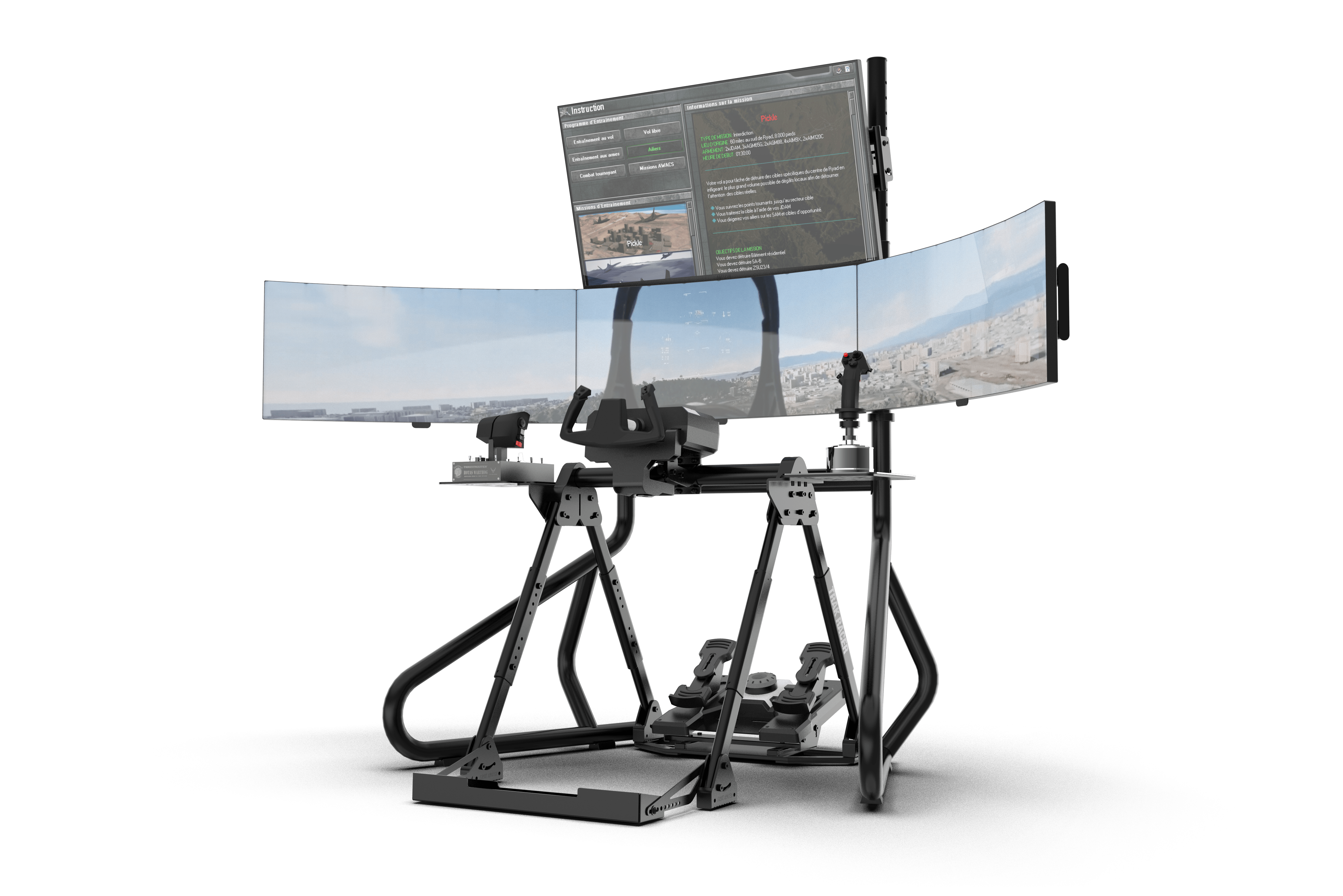 trak-racer-fs3-v2-flight-simulator-stand image 1