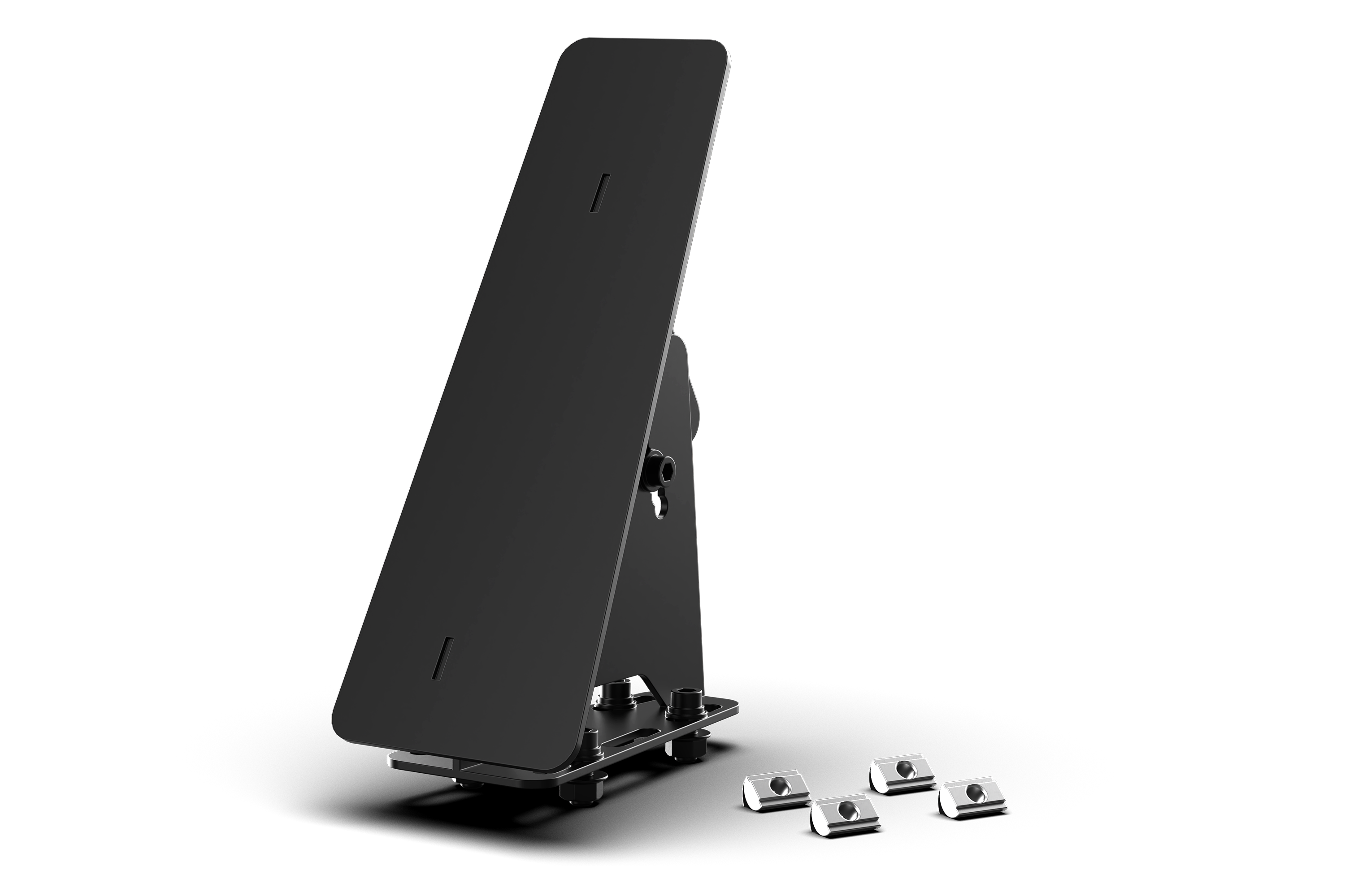 trak-racer-universal-sim-racing-footrest-fu-st-tze-links-f-r-extrusion-und-pedal image 1