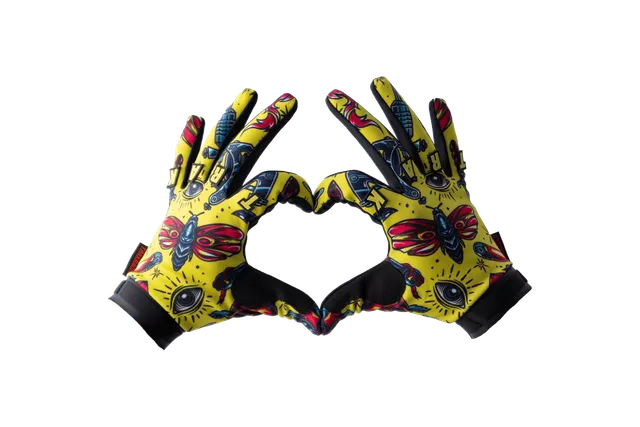 trak-racer-multi-use-sim-racing-handschuhe-gelb image 1