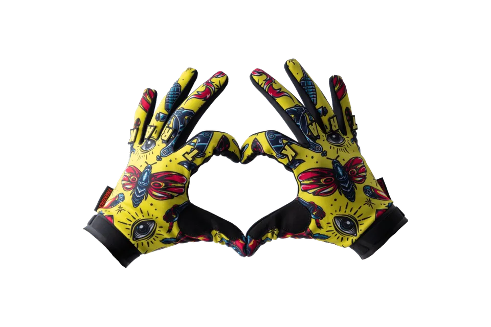 trak-racer-multi-use-sim-racing-handschuhe-gelb image 1