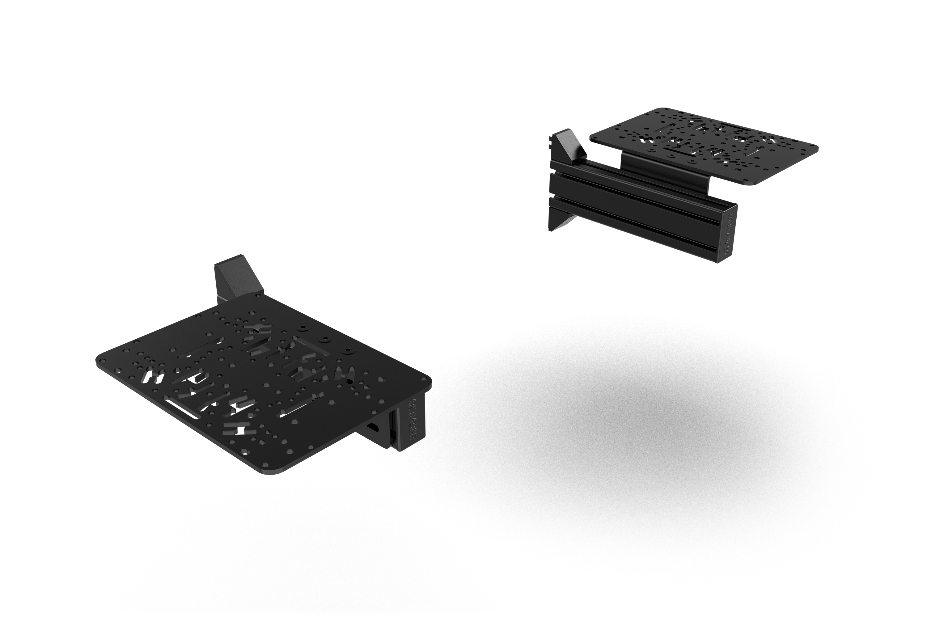 trak-racer-flight-sim-control-mounts-mit-2-seitenhalterungen-f-r-alu-cockpits image 1