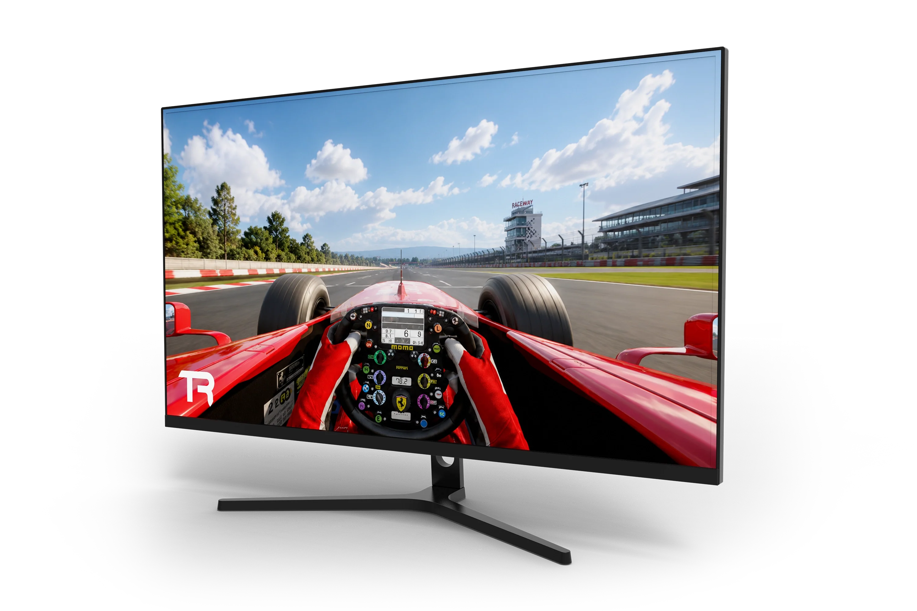 trak-racer-tr-m32a-32-zoll-qhd-180hz-ips-gaming-monitor-f-r-sim-racing image 1
