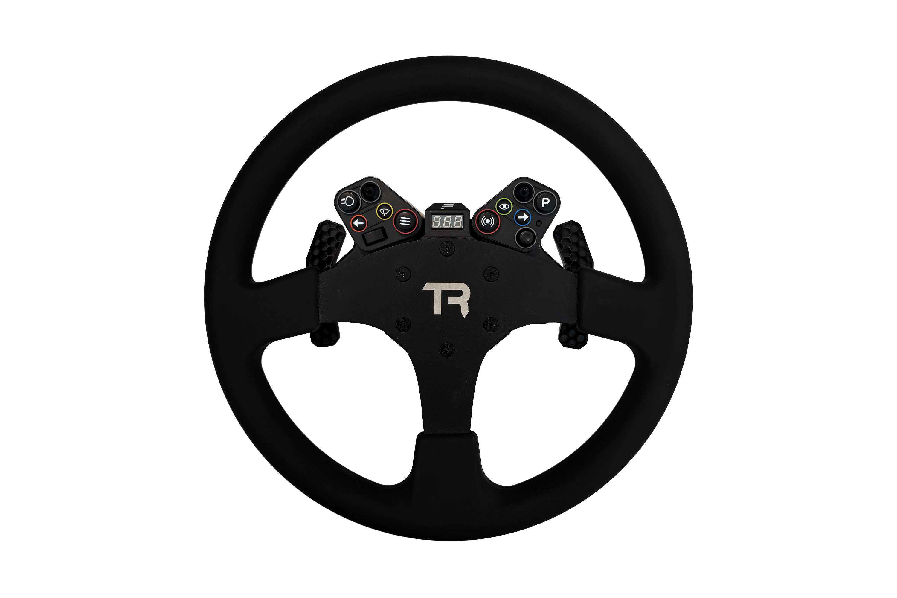 trak-racer-330mm-13-round-sim-racing-wheel-aluminium-mit-silicon-griffen image 6