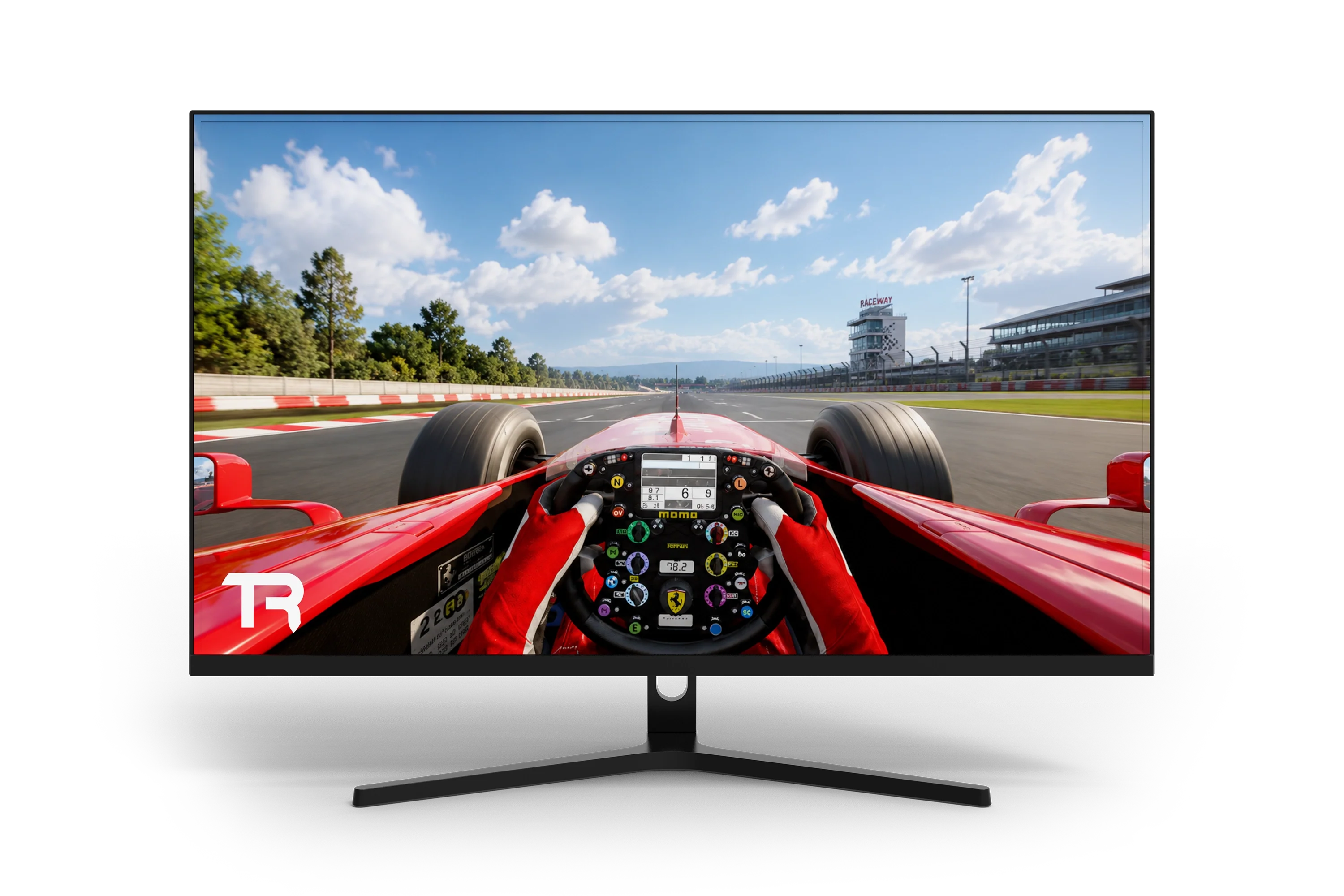 trak-racer-tr-m32a-32-zoll-qhd-180hz-ips-gaming-monitor-f-r-sim-racing image 2