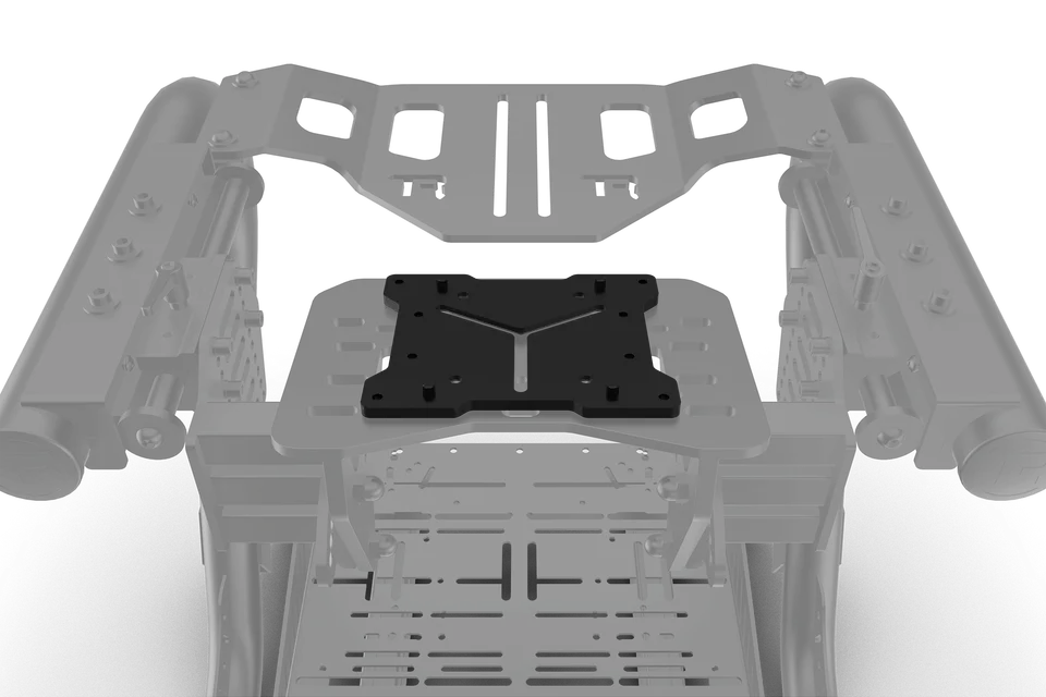 trak-racer-tr-one-wheel-mount-platten-adapter-f-r-asetek-wheelbases image 1