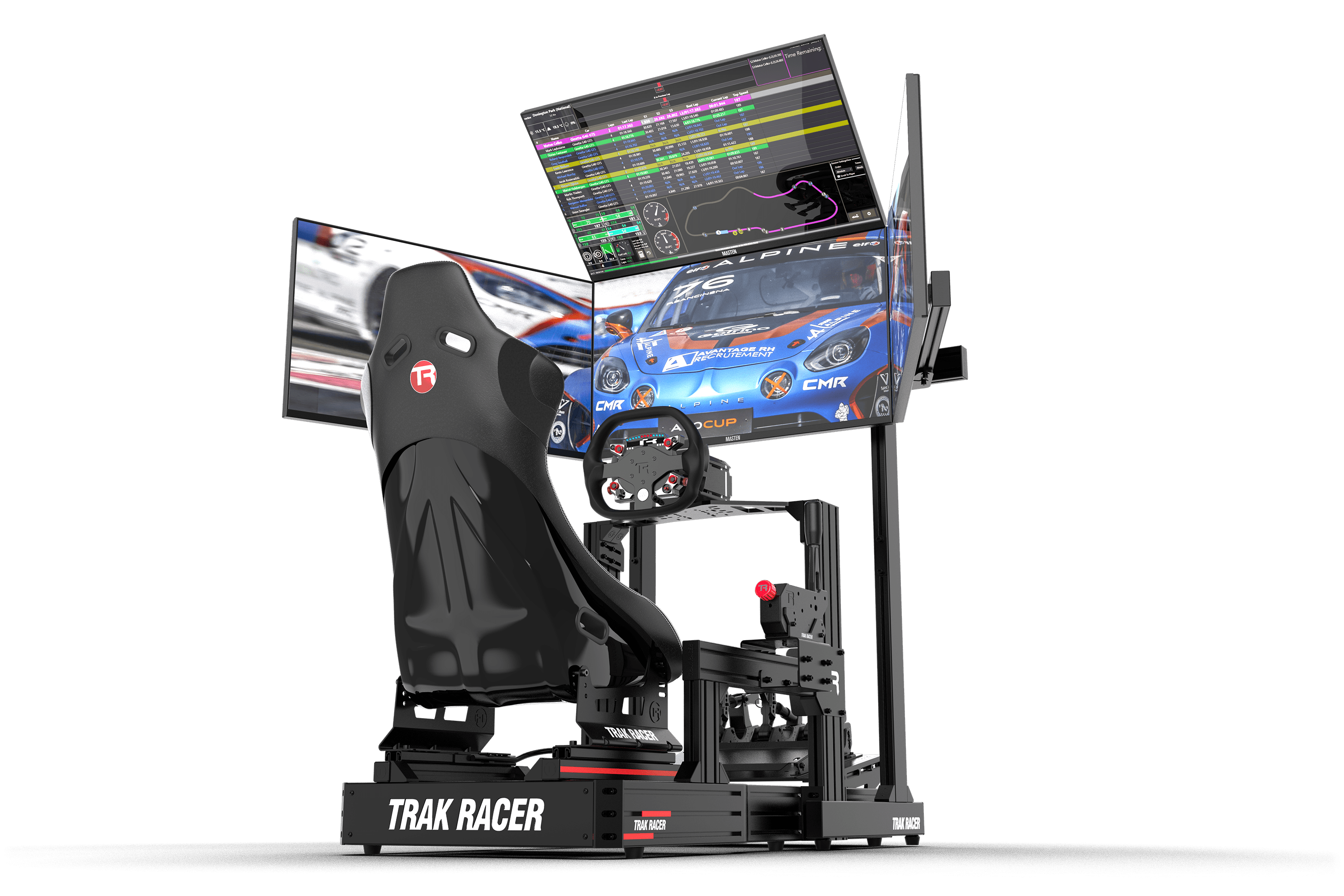 trak-racer-freestanding-quad-monitor-stand-monitorst-nder-f-r-bis-zu-45-zoll image 1