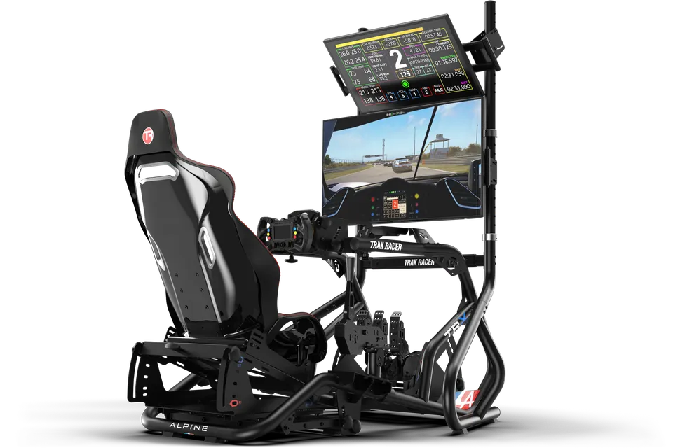 trak-racer-freestanding-dual-monitor-stand-2-monitore-bis-80-erweiterbar-auf-tri image 1