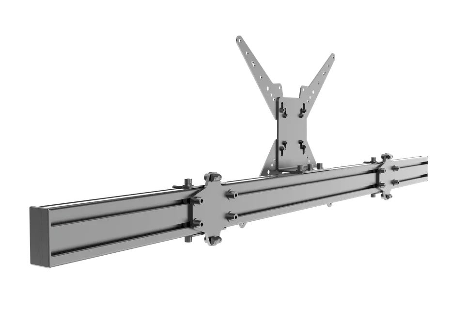 trak-racer-large-monitor-stand-center-piece-1500mm-59-mit-vesa-mount image 1