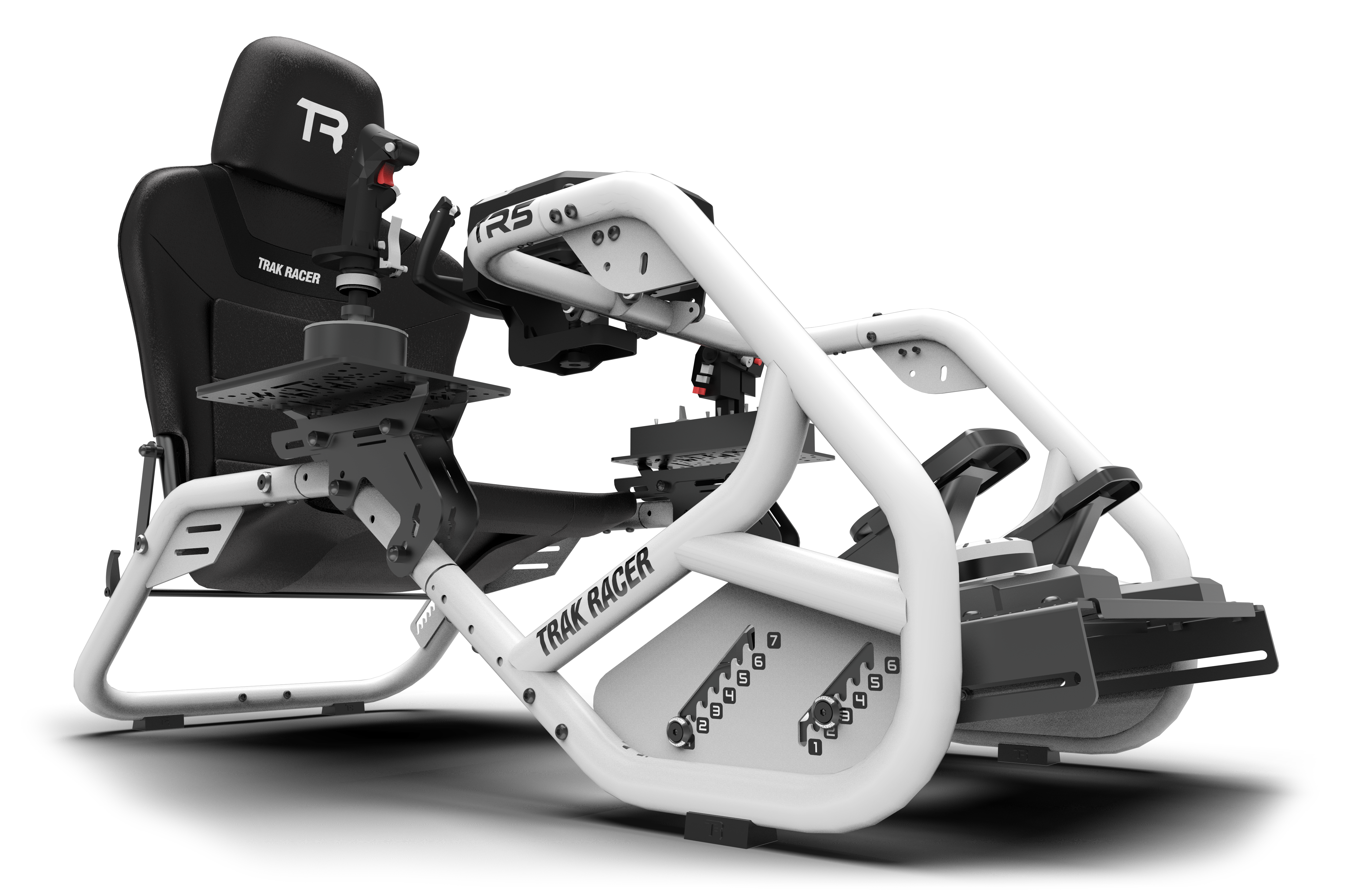 trak-racer-tr5-flight-simulator-cockpit-mit-tr-fs5-dual-mount image 1