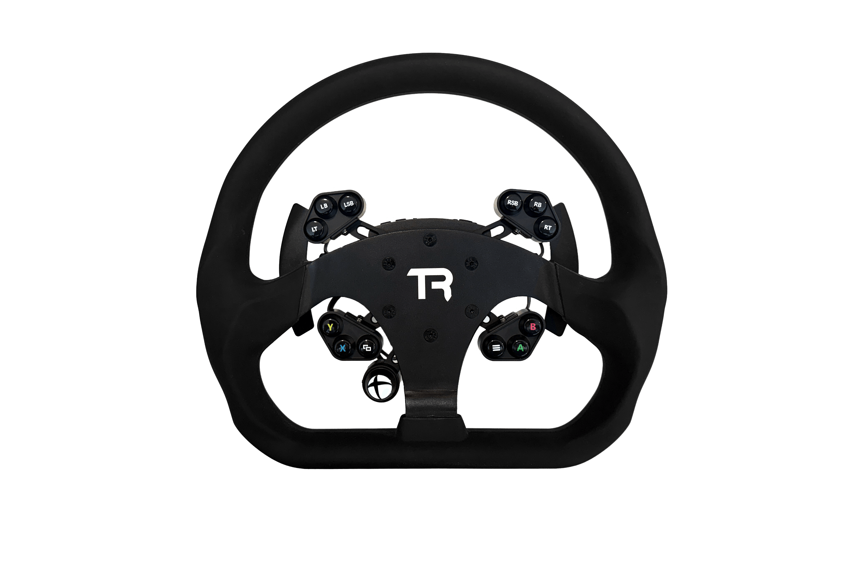 trak-racer-330mm-flat-bottom-gt-sim-racing-lenkrad-aluminium-mit-silikon-griffen image 5