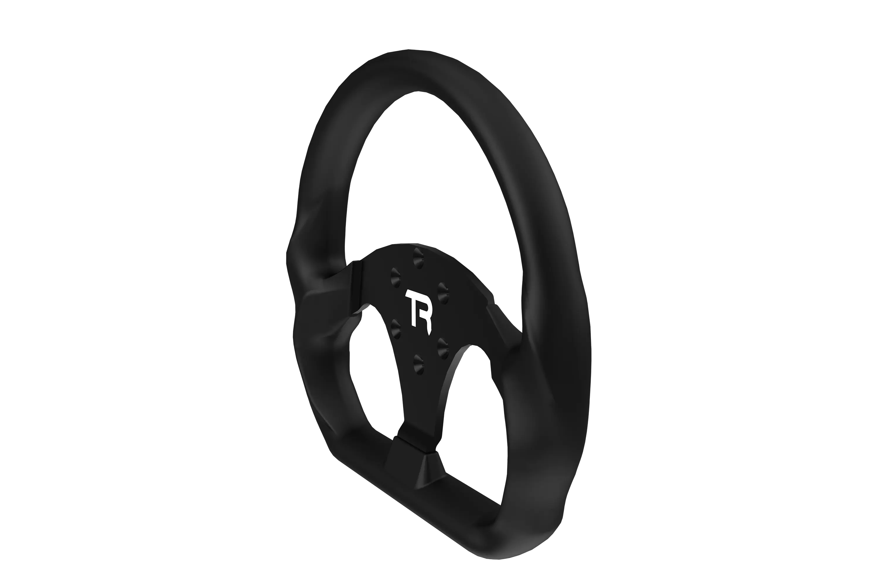 trak-racer-330mm-flat-bottom-gt-sim-racing-lenkrad-aluminium-mit-silikon-griffen image 3