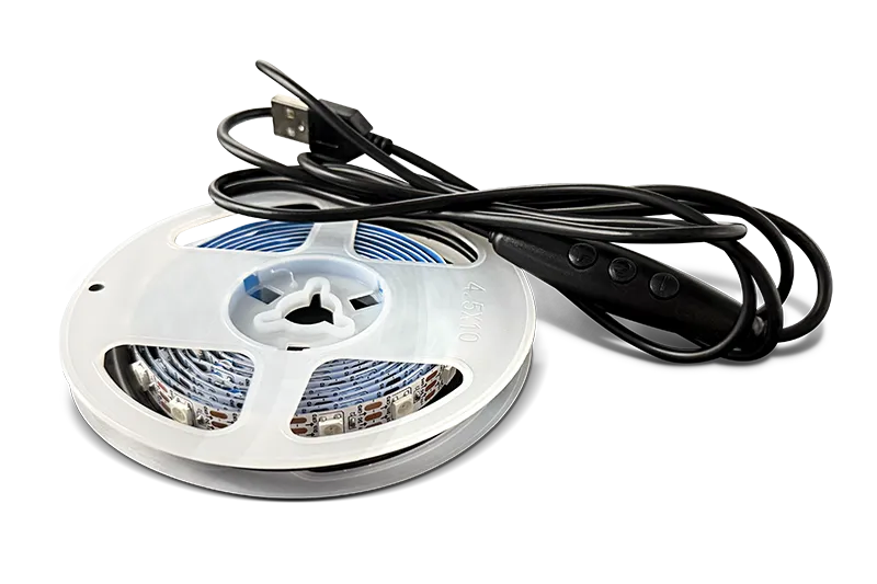 trak-racer-led-strip-light-set-2m-1m-usb-ambientebeleuchtung-3m-pro-strip-2er-se image 1