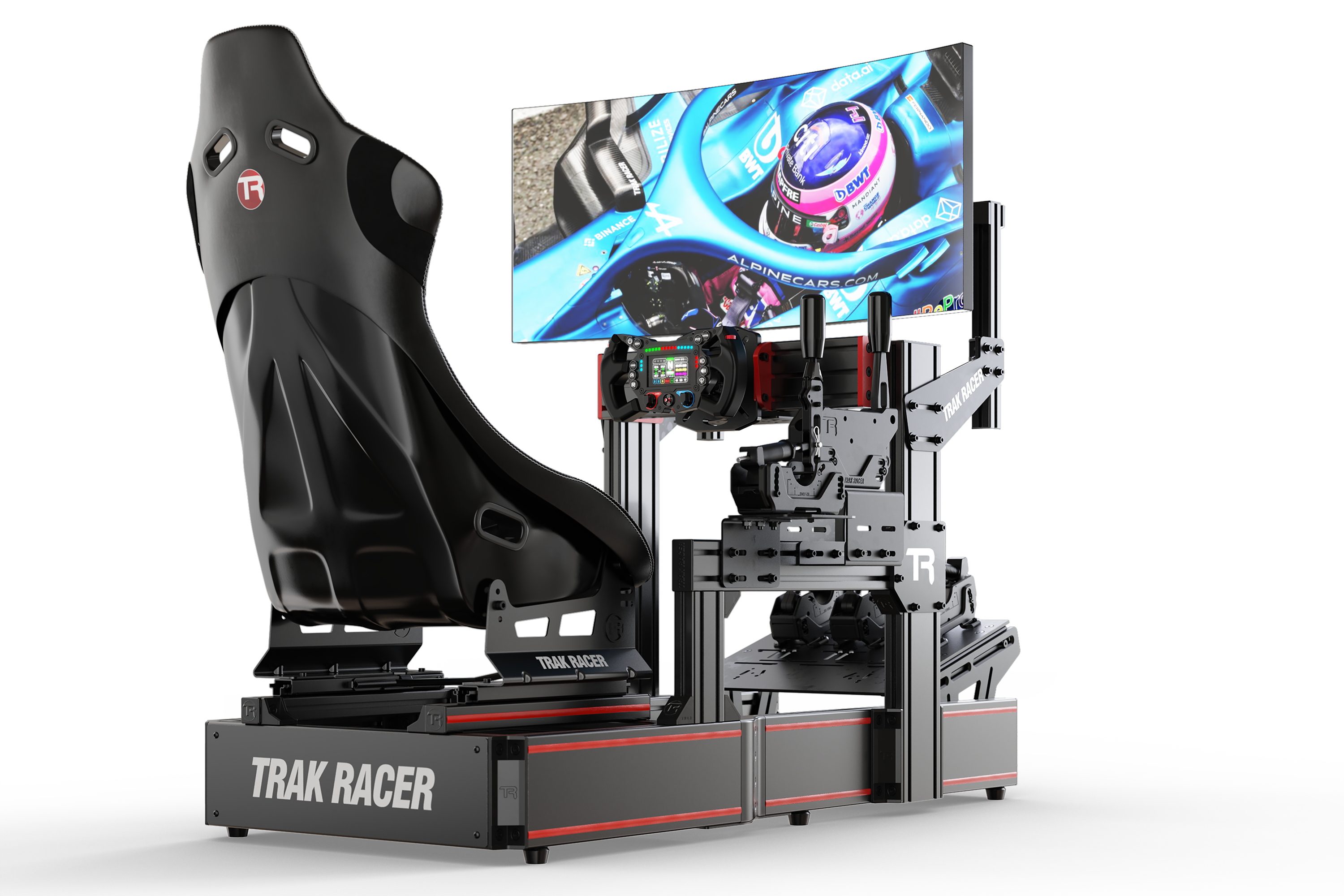 trak-racer-cockpit-single-monitorst-nder-lite-580mm-bis-60-zoll image 1
