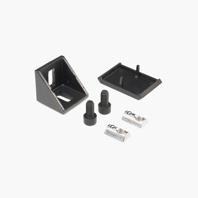 sim-lab-eckverbinder-40-mm-nut-8-set-mit-10-st-ck-inkl-schrauben image 1